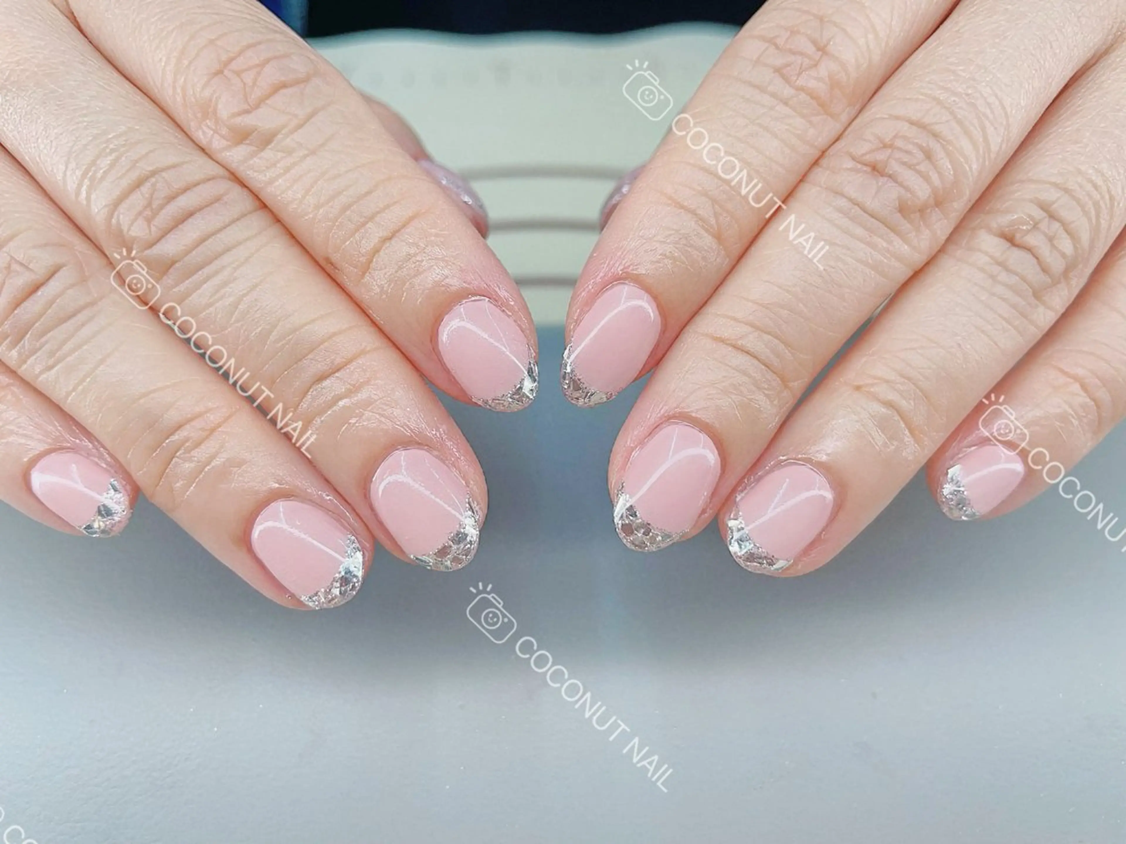 ネイル ハンドネイル 神田 ココナッツのネイルデザイン