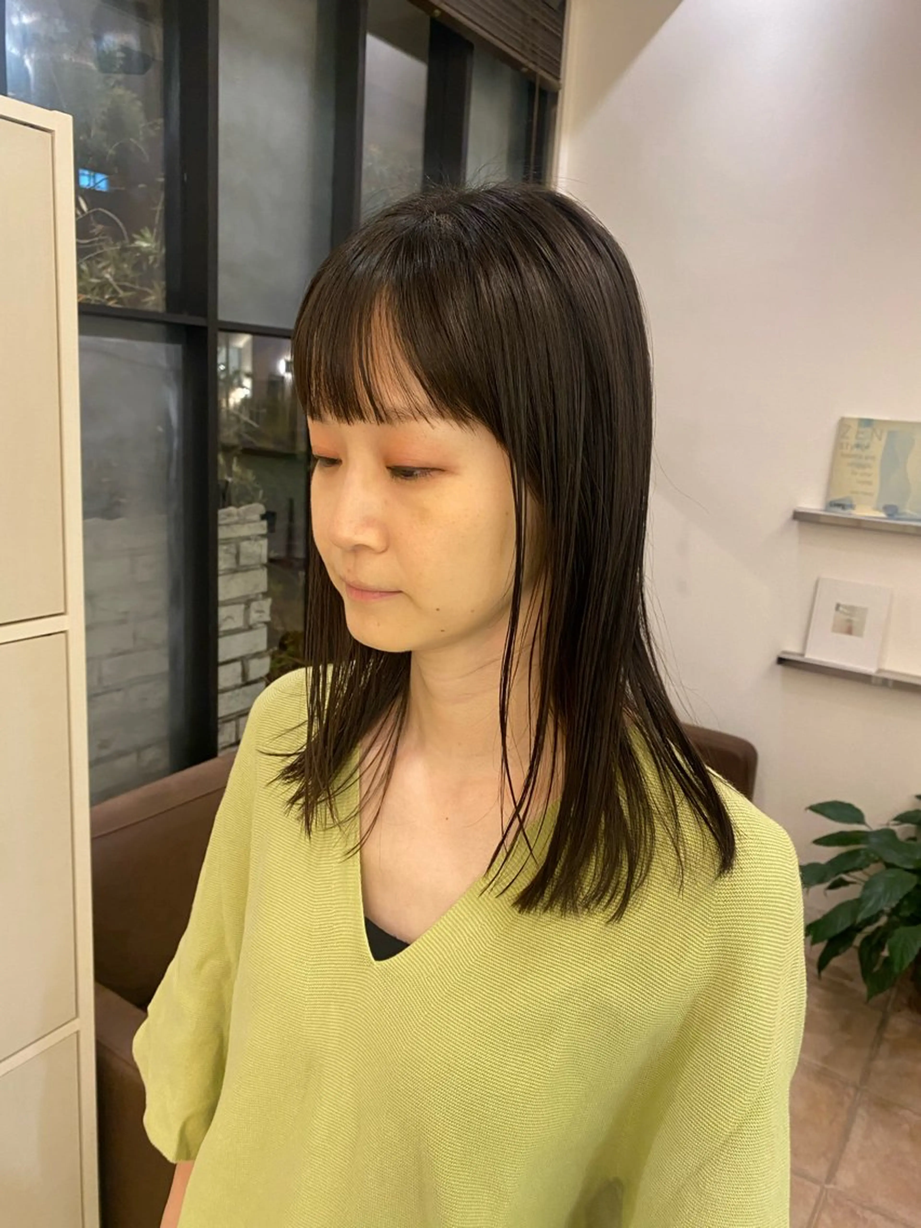 セミロング Fuse所属・Hana ⭐️カラーモデル募集のヘアスタイル