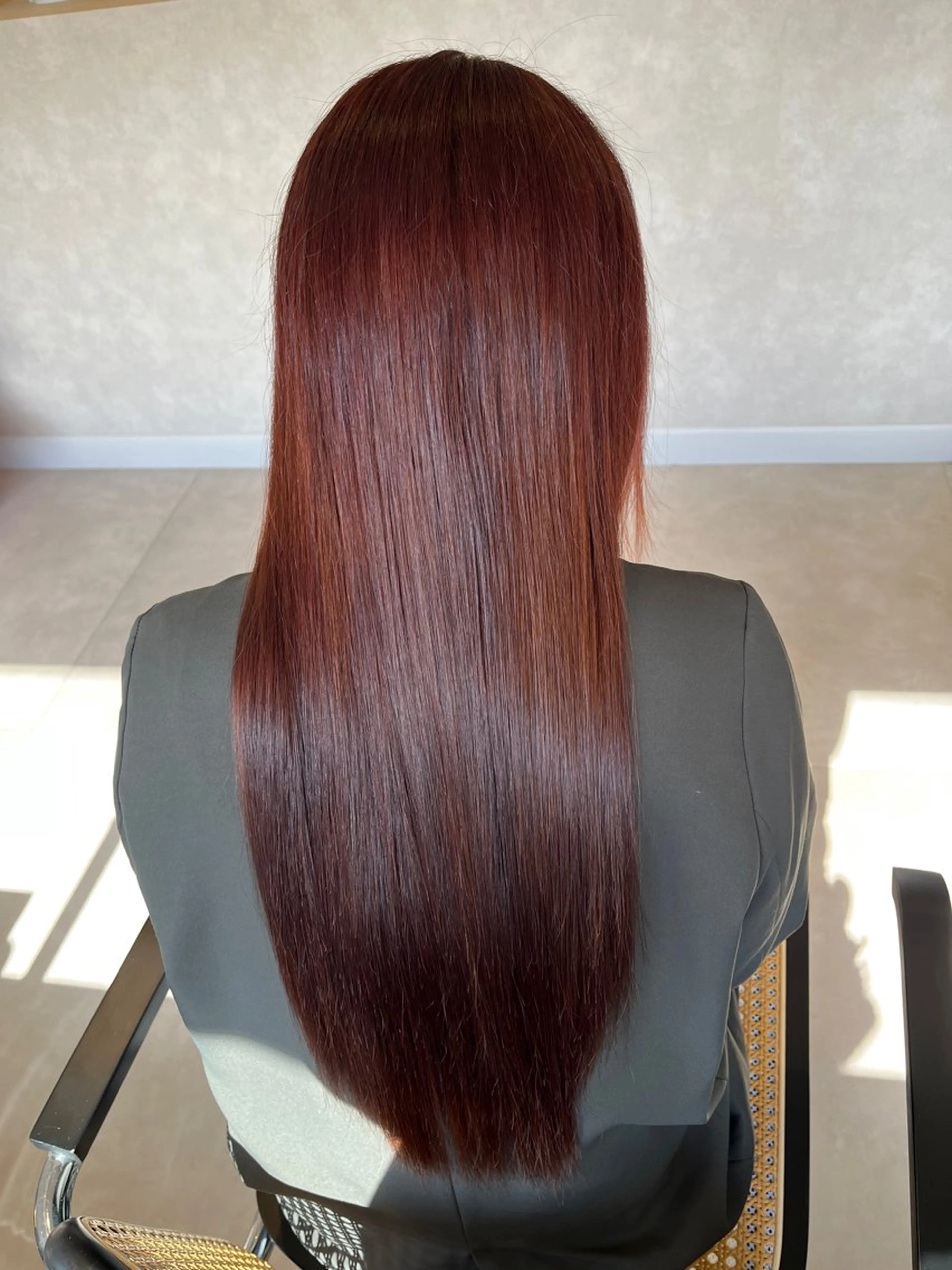 カラー ブリーチ ブリーチなしカラー ピンクカラー ヘアカラー トリートメント 透明感カラー／ 髪質改善／武田遼香のヘアスタイル