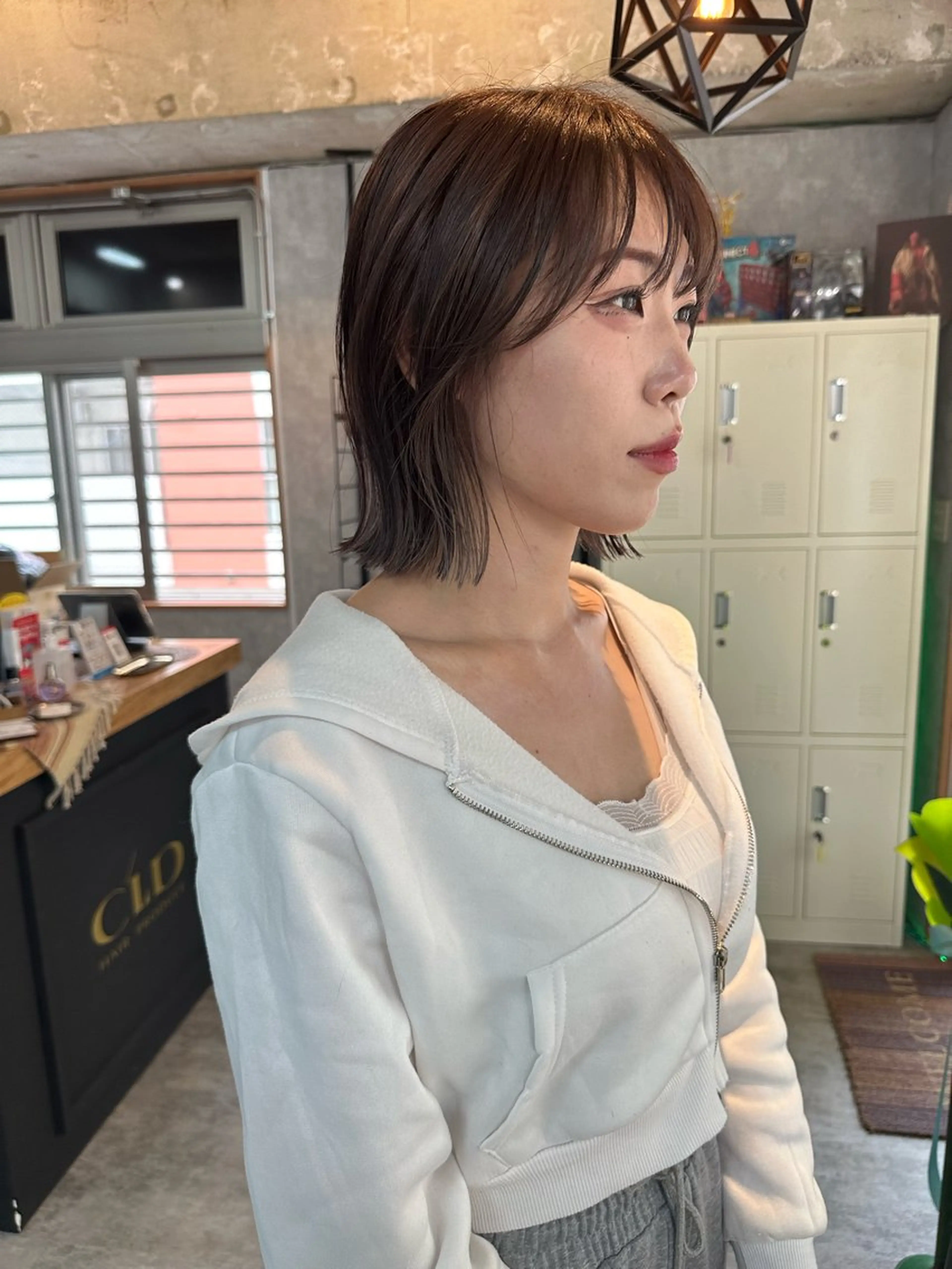 ショート 切りっぱなしボブ ショートボブ ハンサムショート 丸みショート ボブ C’LD hair  produce /シールドヘア所属・モテ髪/ボブ/ショー ト/アダチフウトのヘアスタイル