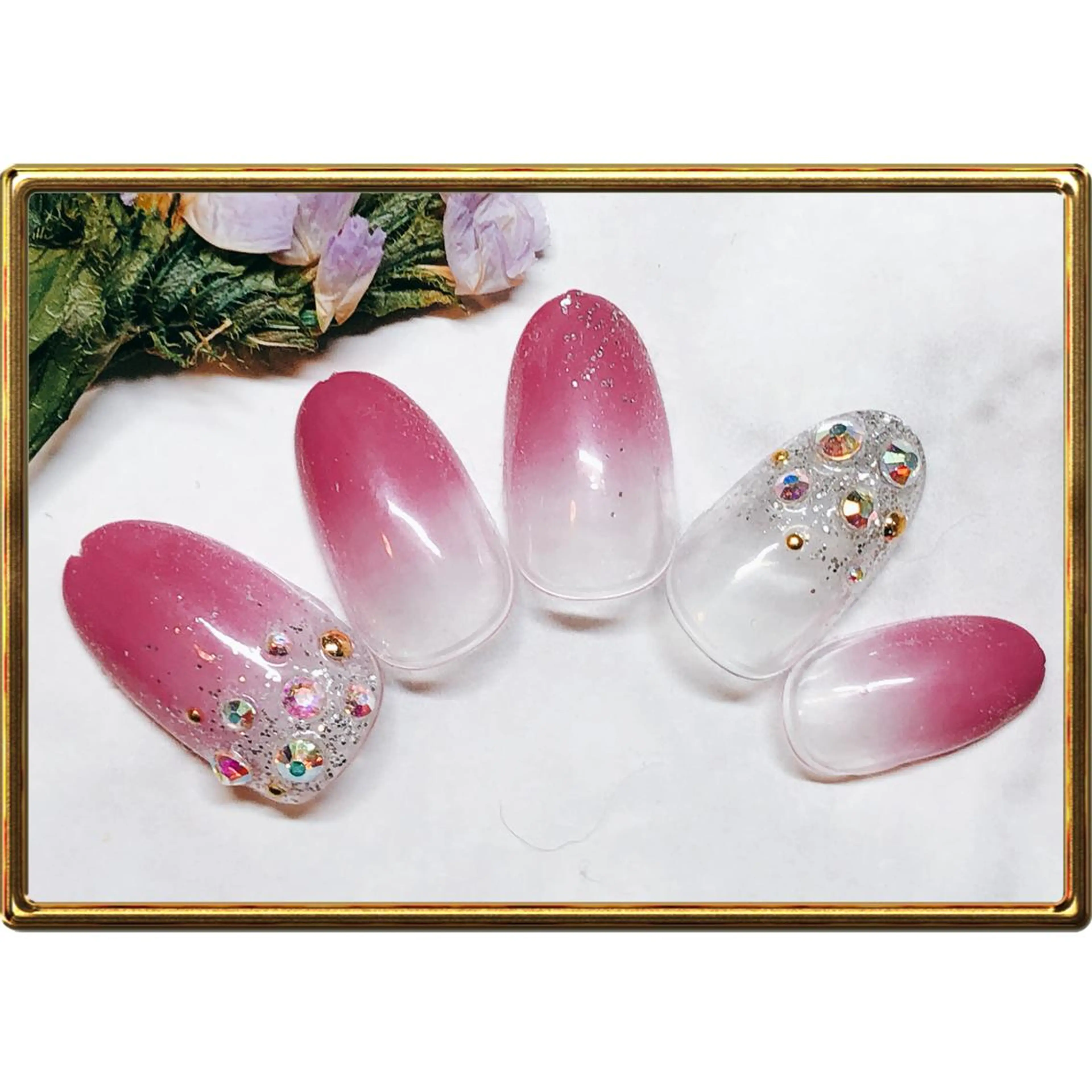 再来【パラジェル使用✨】ラメグラ🌸オフ込み¥8,000-の写真