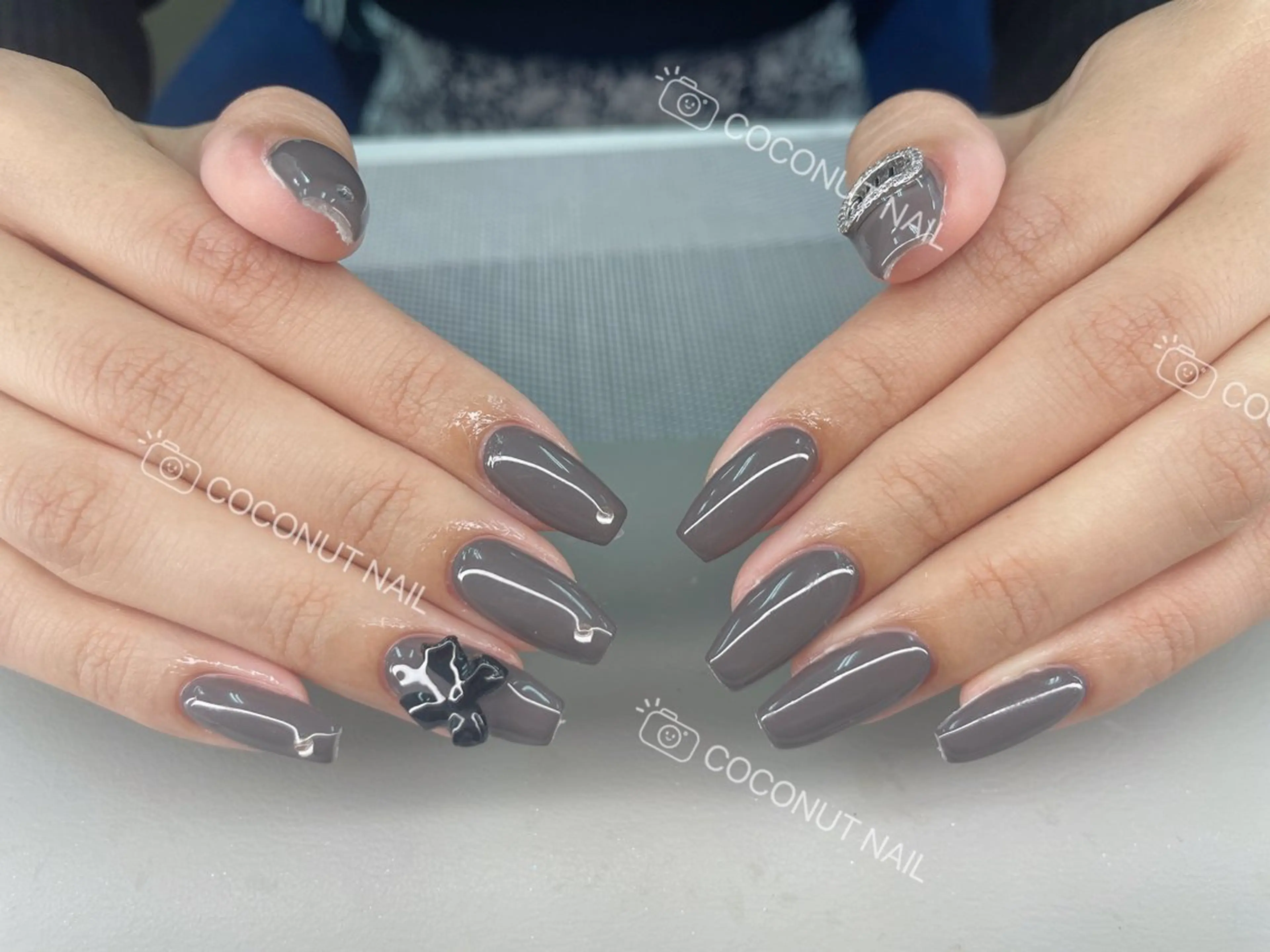 ネイル ハンドネイル 神田 ココナッツのネイルデザイン