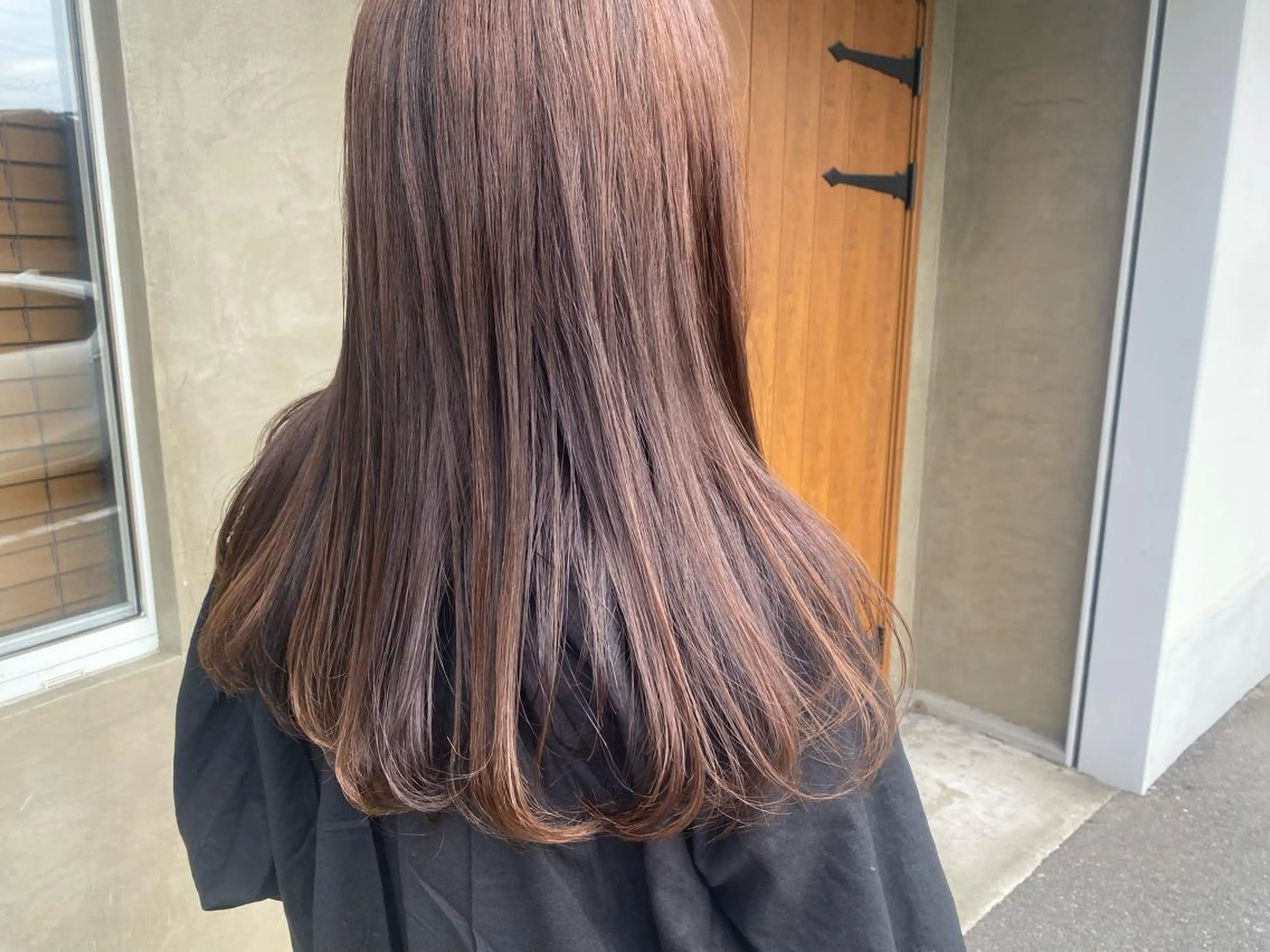 ロング カラー ブリーチ ブリーチなしカラー トリートメント 柔らかカラー🥛 mayucoのヘアスタイル