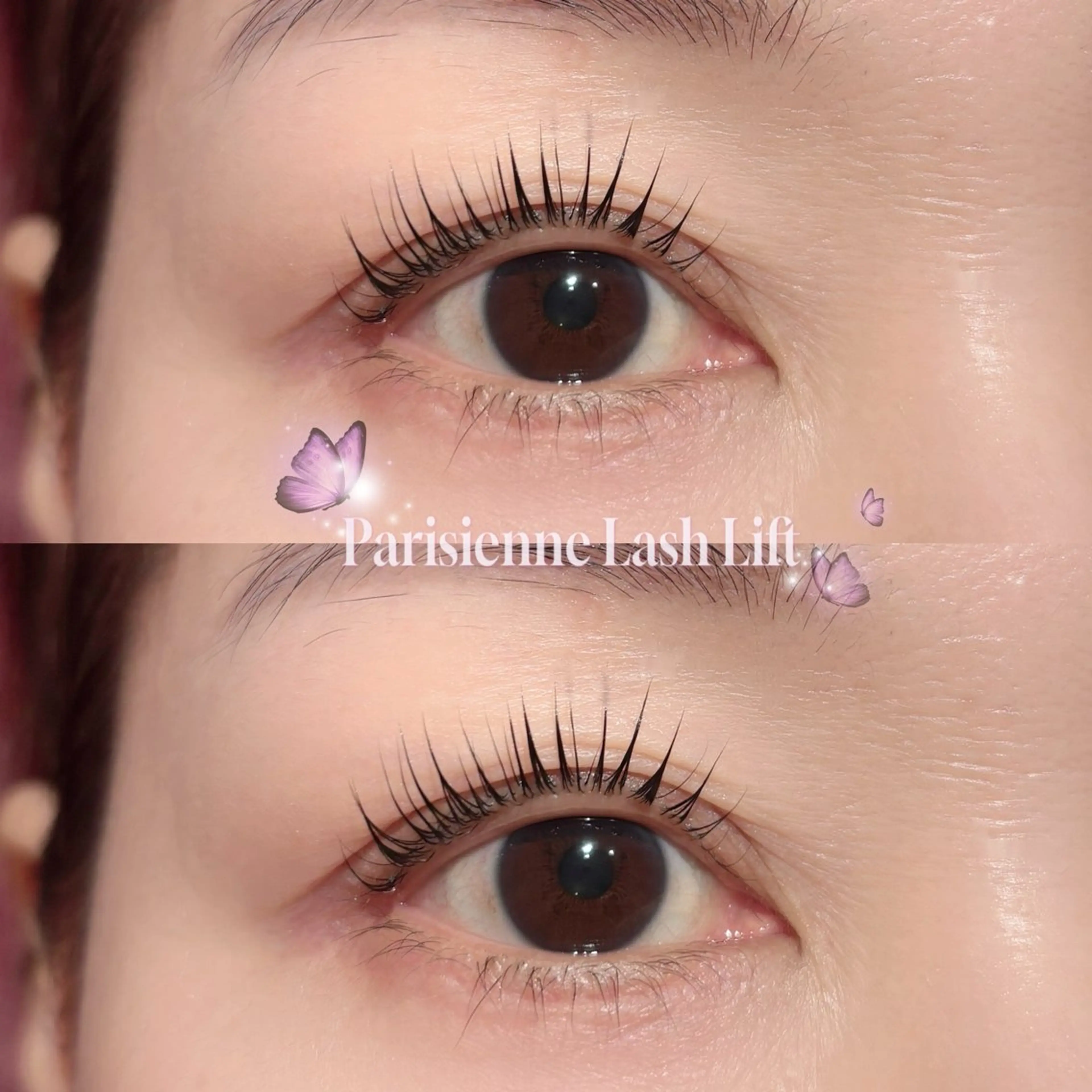 マツエク・マツパ パリジェンヌラッシュリフト FOXY LASH tadaのマツエク・マツパデザイン