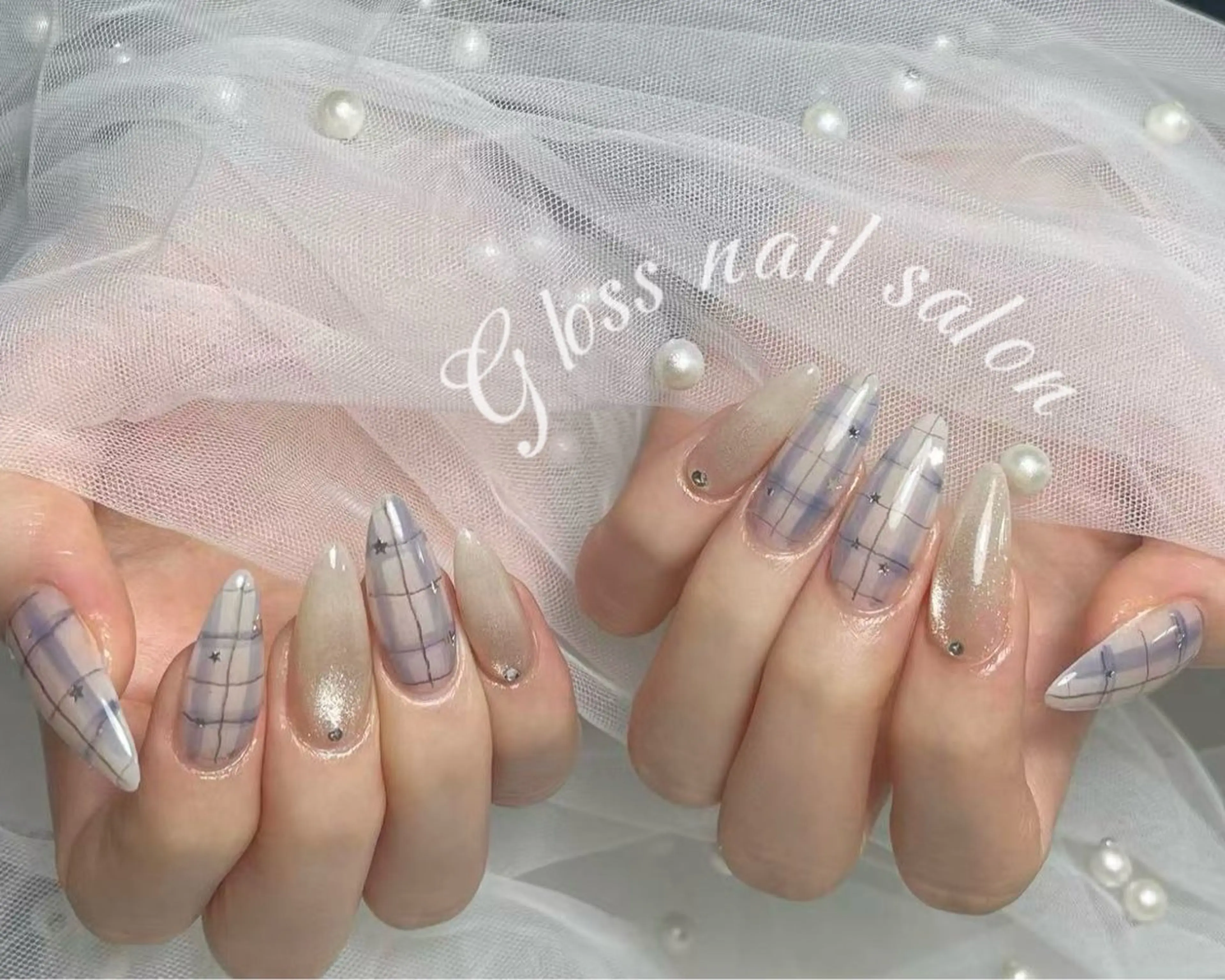 ネイル Gloss nail 💅yuna✨のネイルデザイン