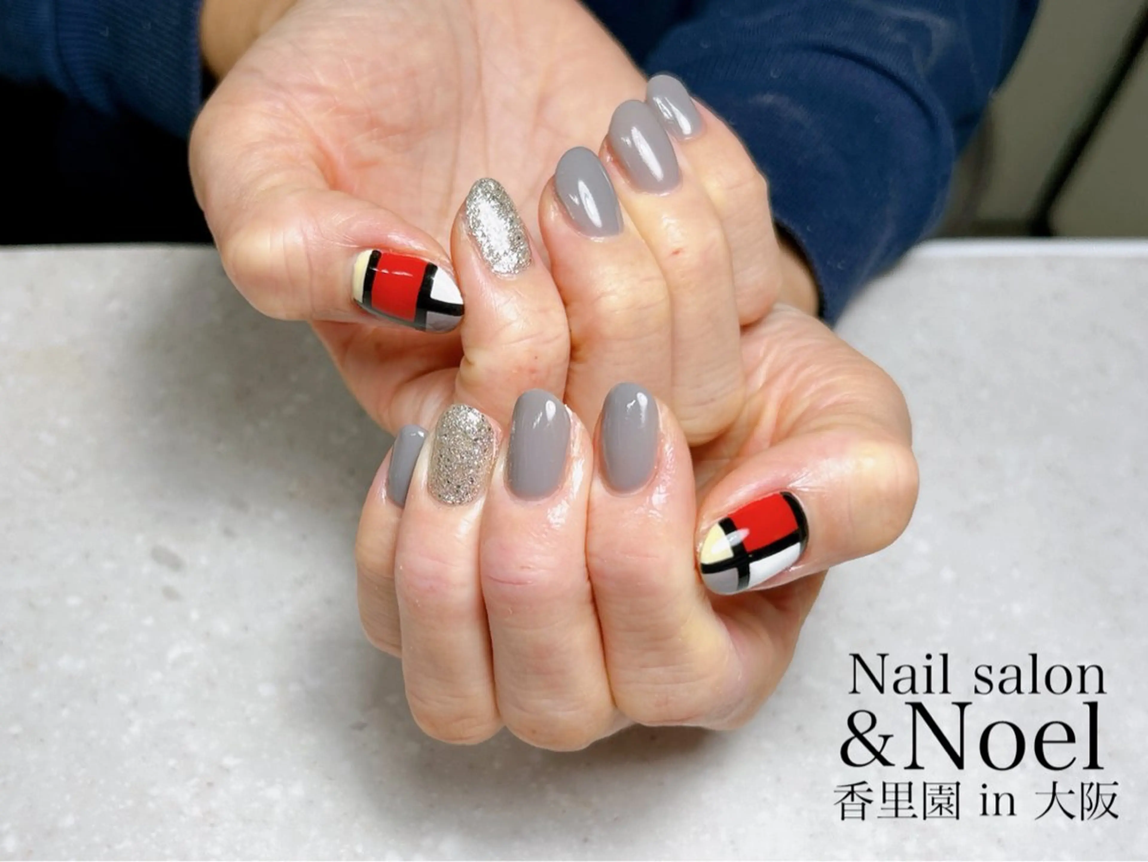 ネイル ハンドネイル Nailsalon  &Noel所属・もも 🍑のネイルデザイン