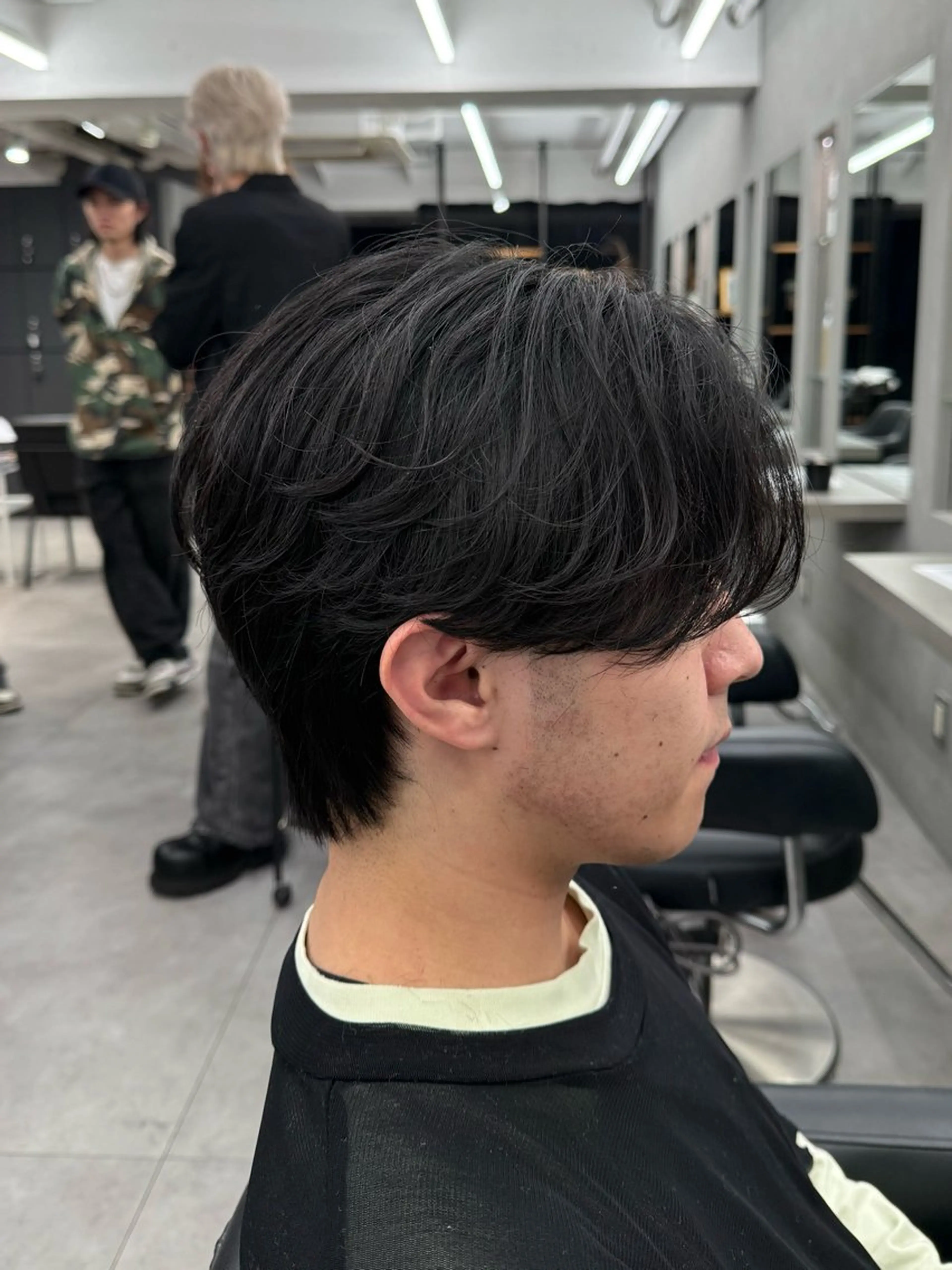 メンズ センターパート マッシュ メンズウルフカット ウルフカット カット 👑メンズパーマ👑 /原宿/かずまのヘアスタイル