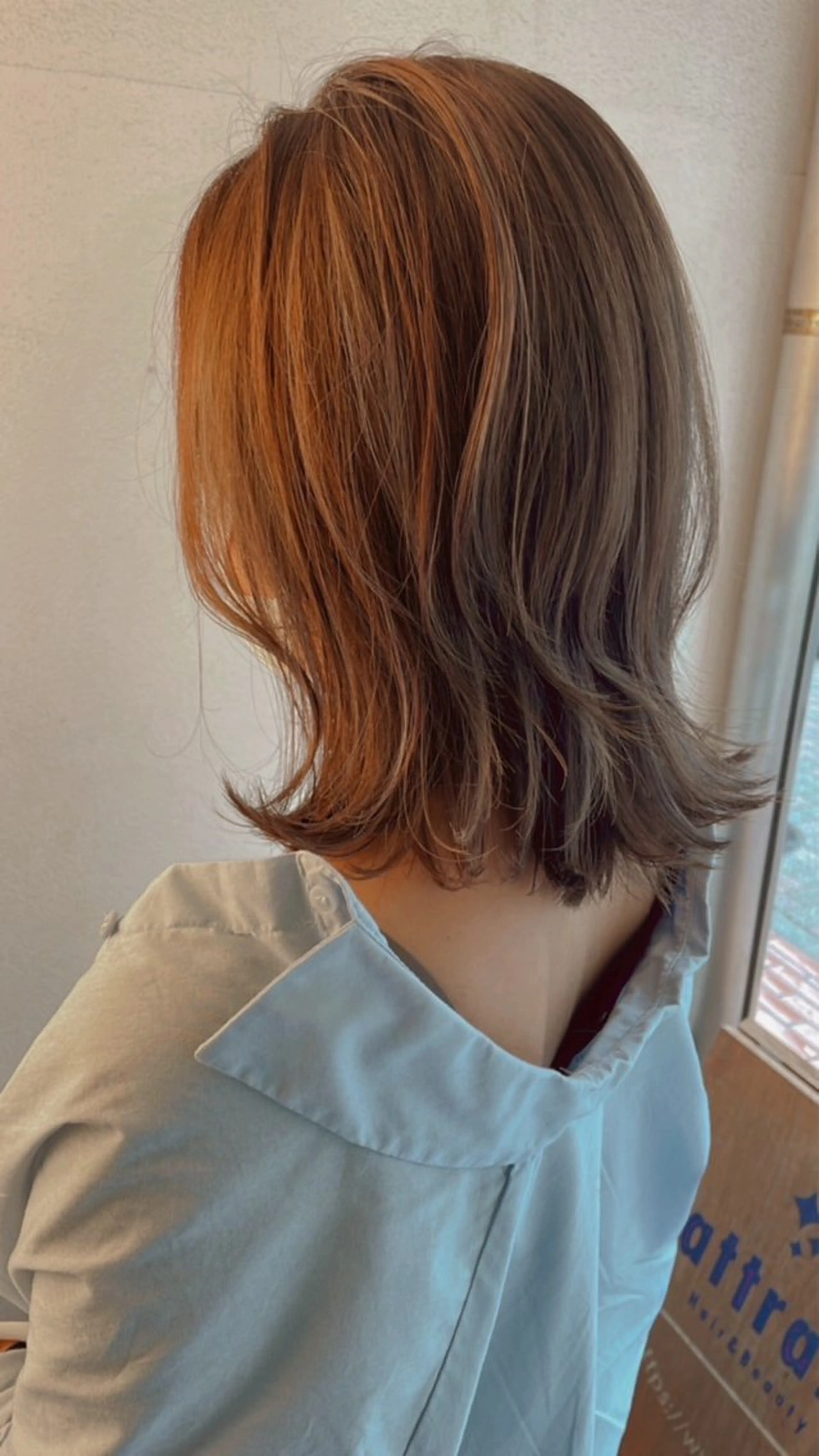 セミロング カラー attrait 茅ヶ崎店【アトレ】所属・attrait茅ヶ崎 関根美歩のヘアスタイル