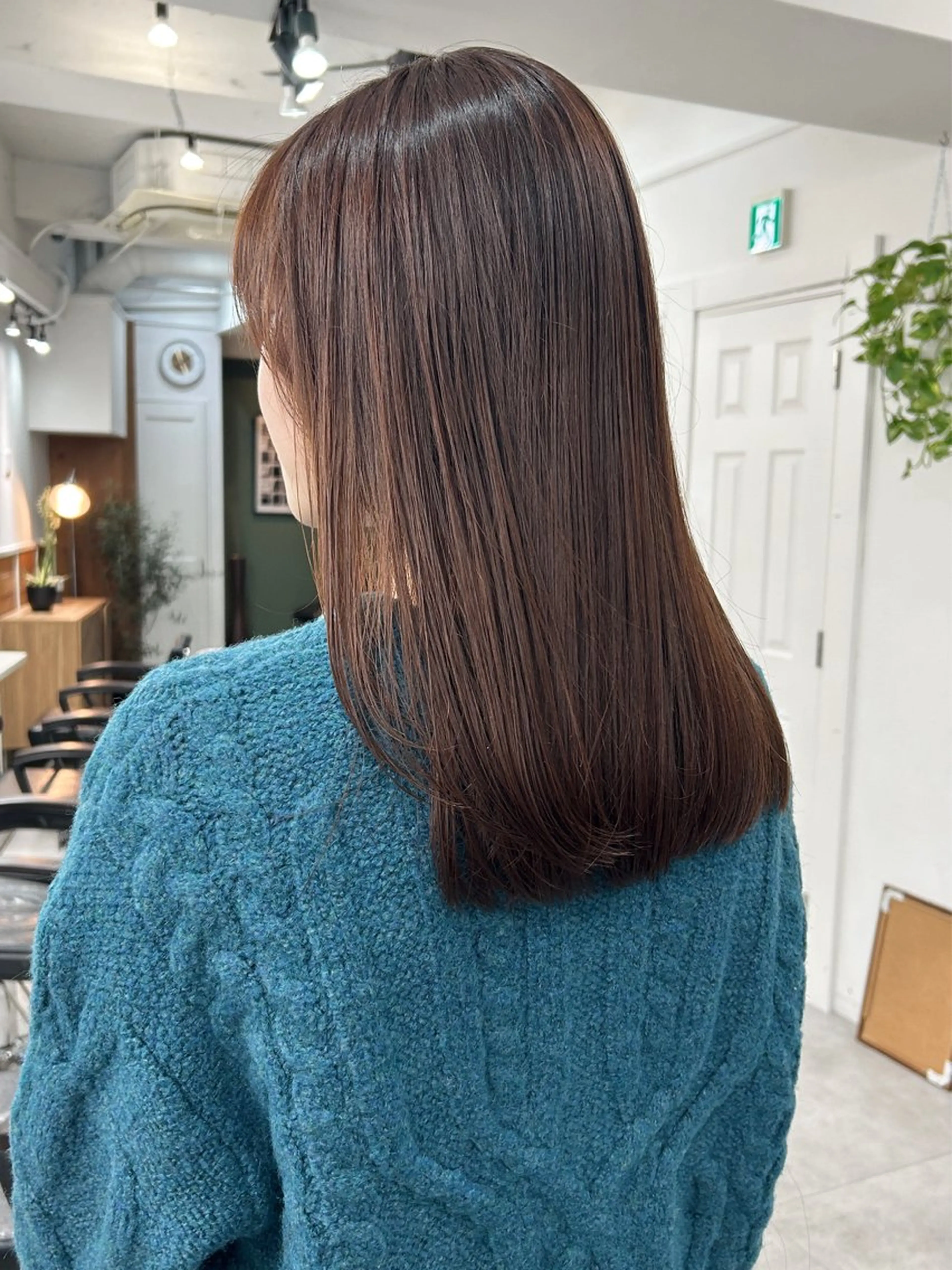 ロング カラー レイヤーボブ/ 艶カラー/サナ🌼のヘアスタイル