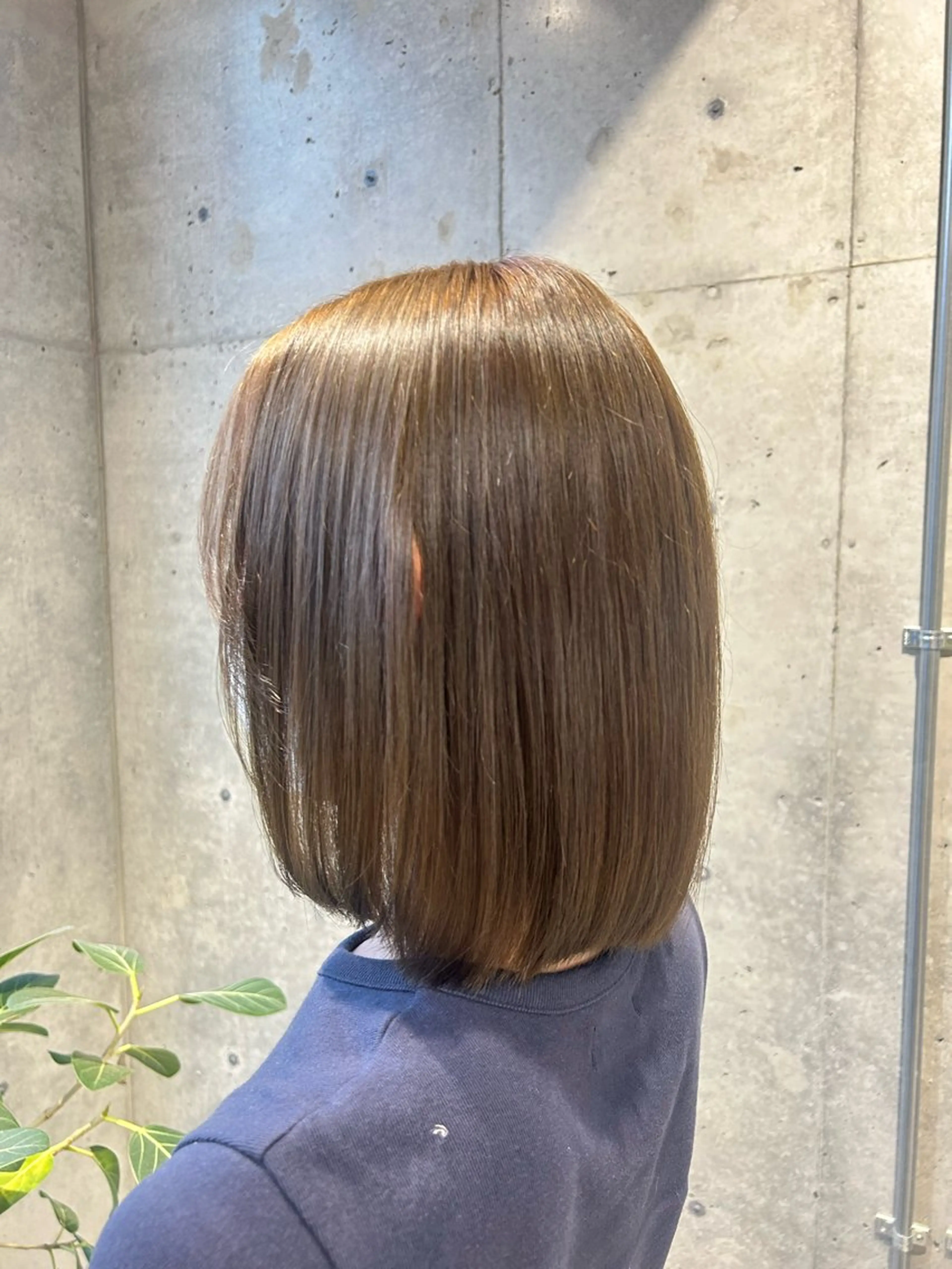 ミディアム カラー ヘアカラー トリートメント 🤡暖色艶カラー 🤡みさきのヘアスタイル