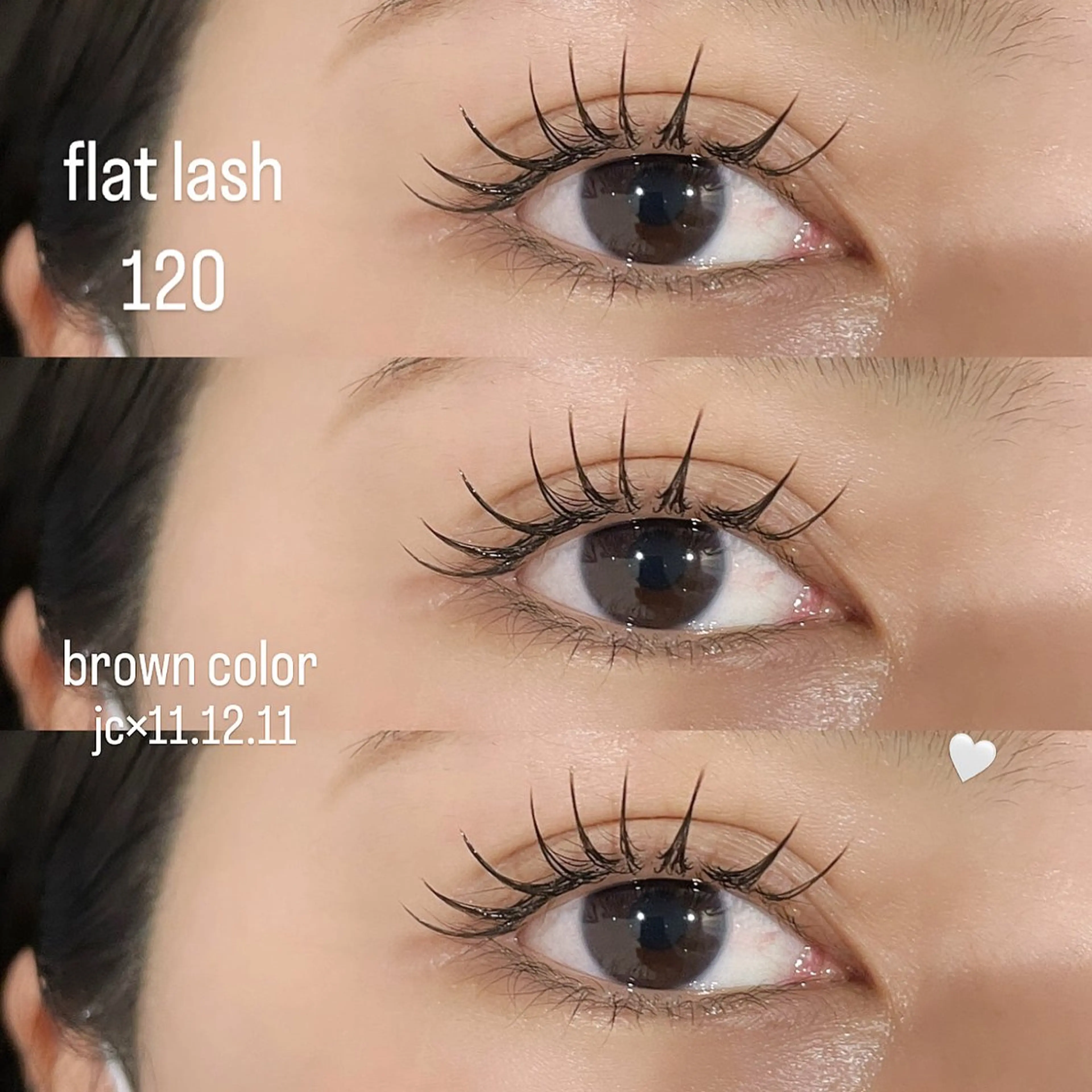 マツエク・マツパ 束感まつ毛 Cカール BAMBI所属・BAMBI 🩷KAWAIのマツエク・マツパデザイン