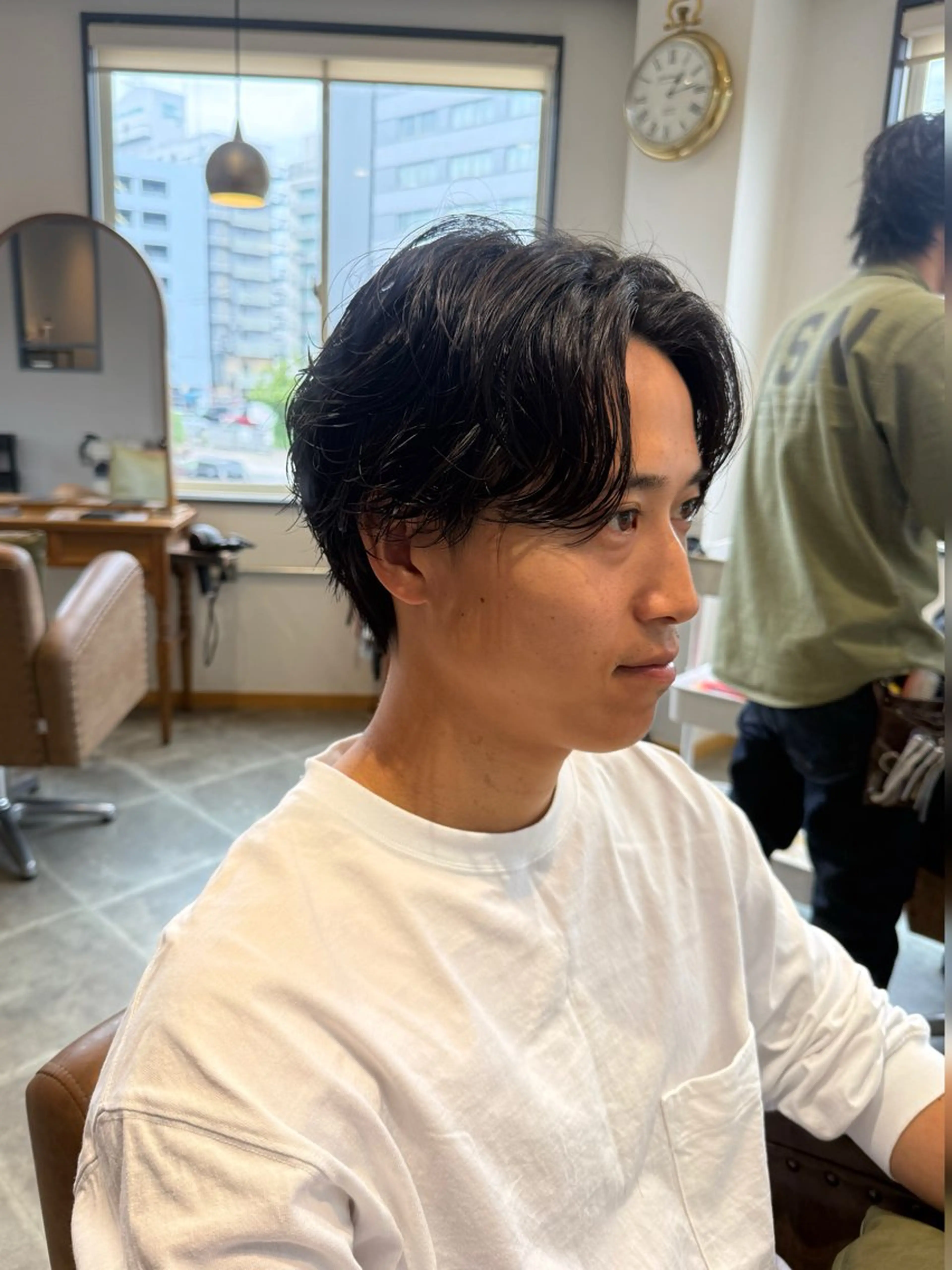 メンズ カット パーマ 大坪 壱成のヘアスタイル