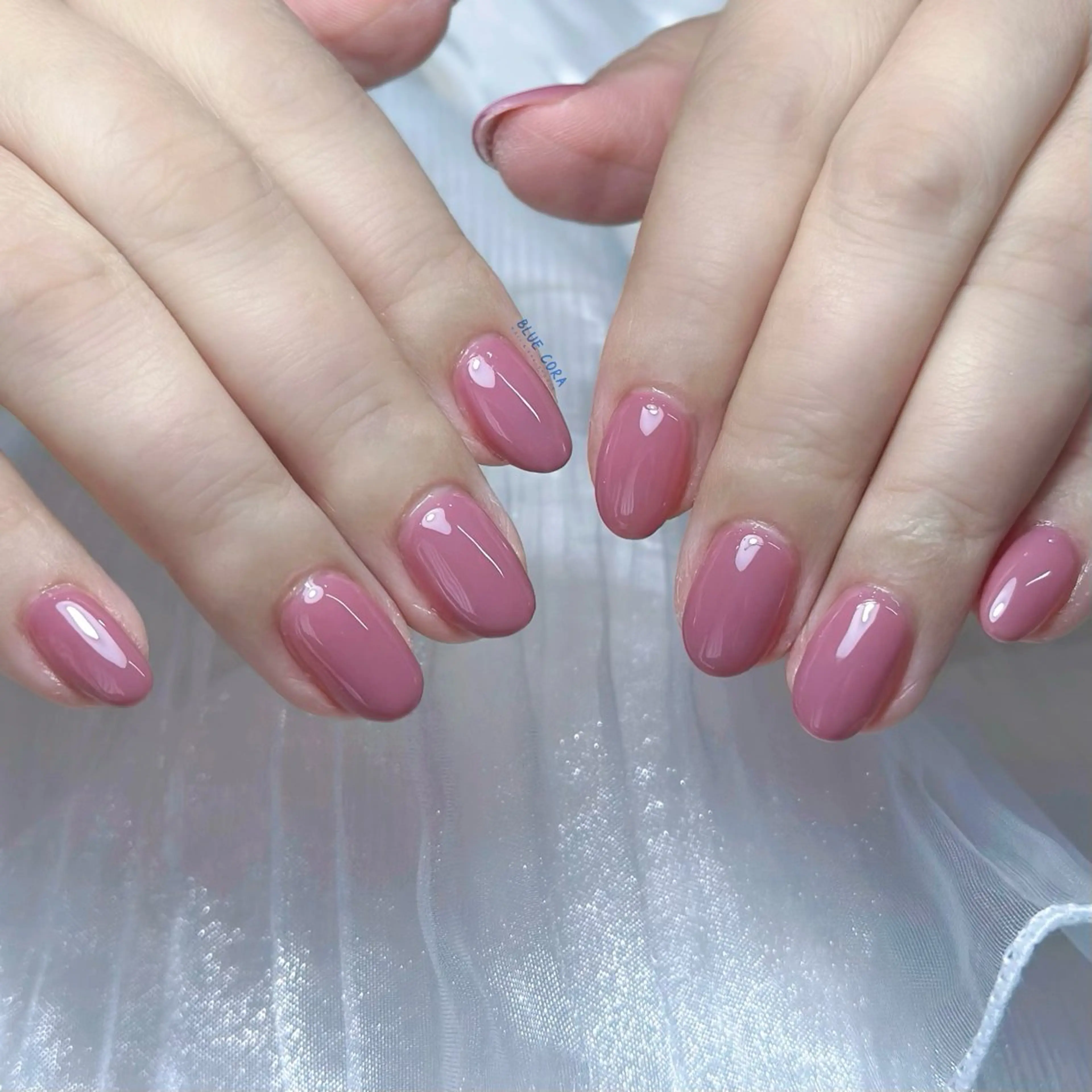 ネイル クリアネイル ハンドネイル ハンドケア BLUE CORA所属・BLUE CORAのネイルデザイン