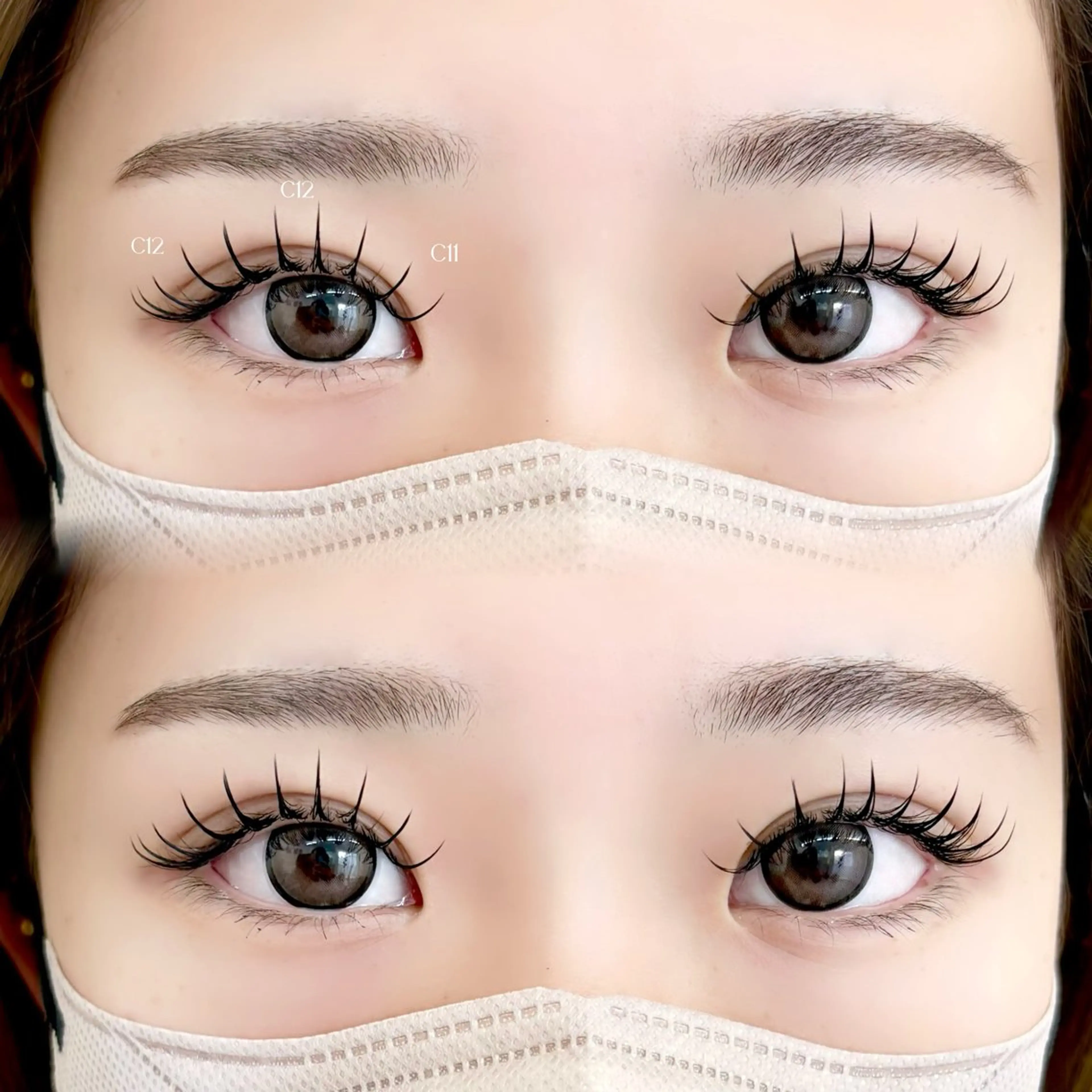 🦋 モチ◎フラットラッシュ140本(他店オフ込)の写真