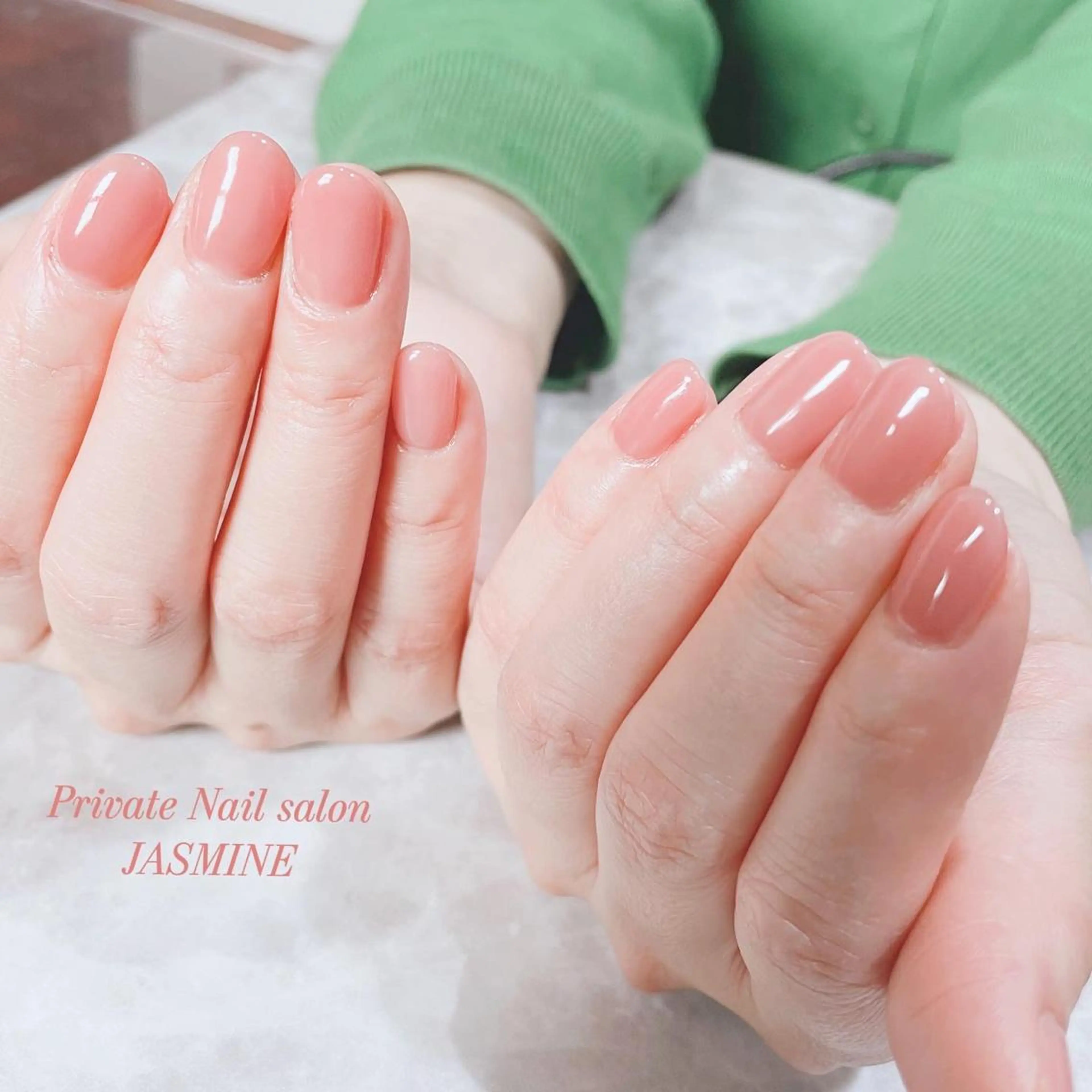 ネイル ワンカラーネイル Nail salon JASMINEのネイルデザイン