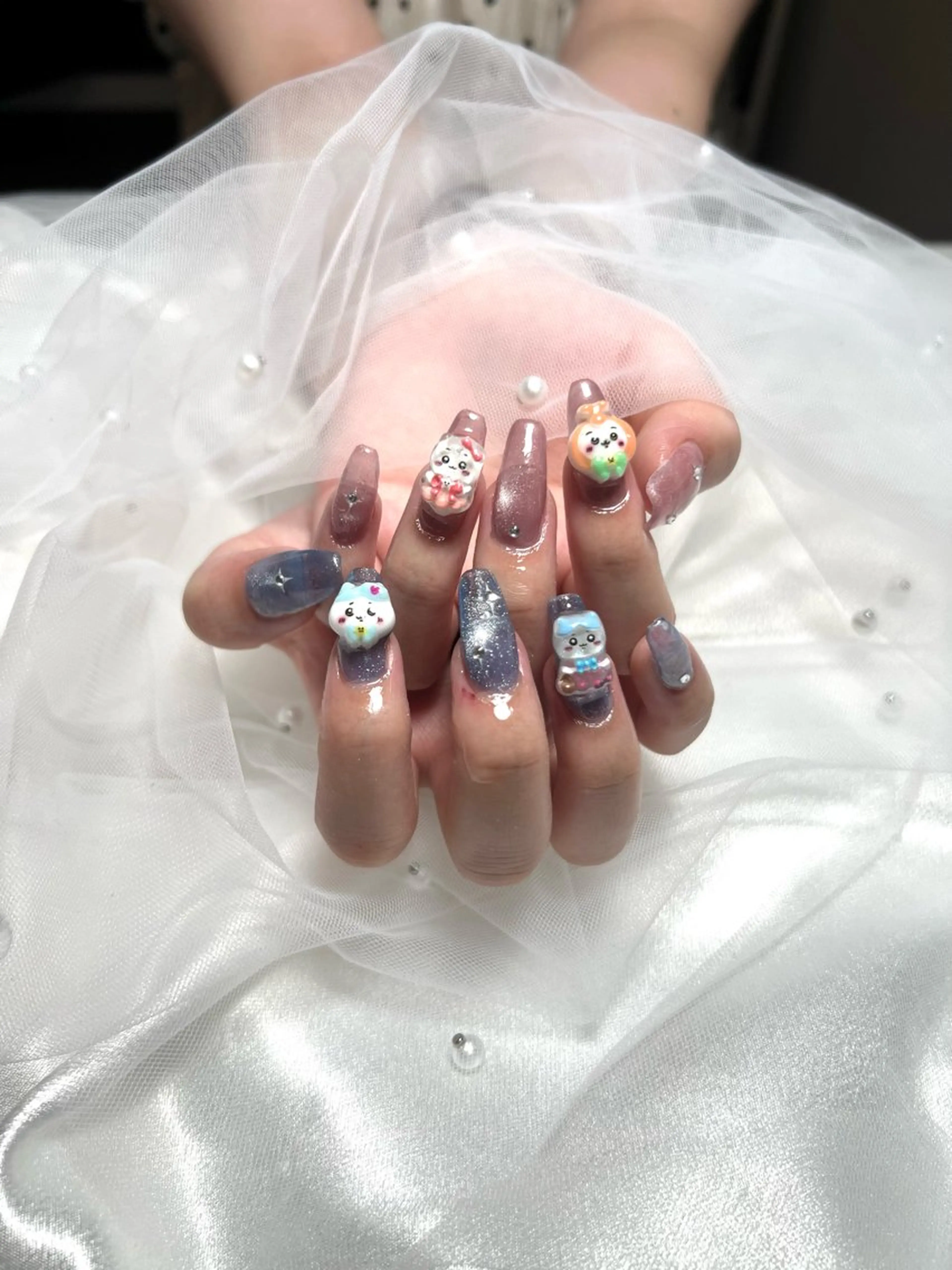 ネイル 井尻 紗菜のネイルデザイン