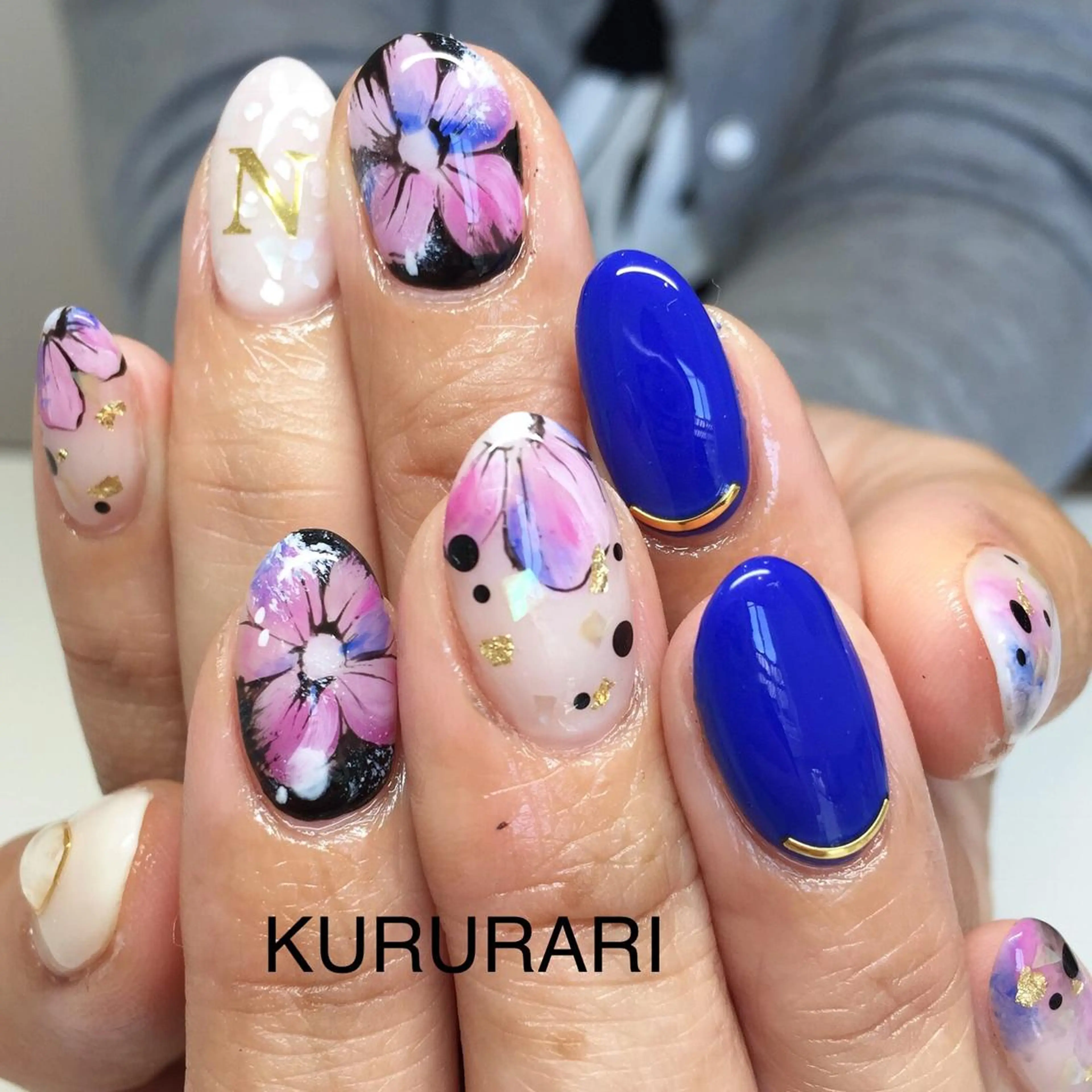 ネイル アートネイル ジェルネイル KURURARI NAILのネイルデザイン