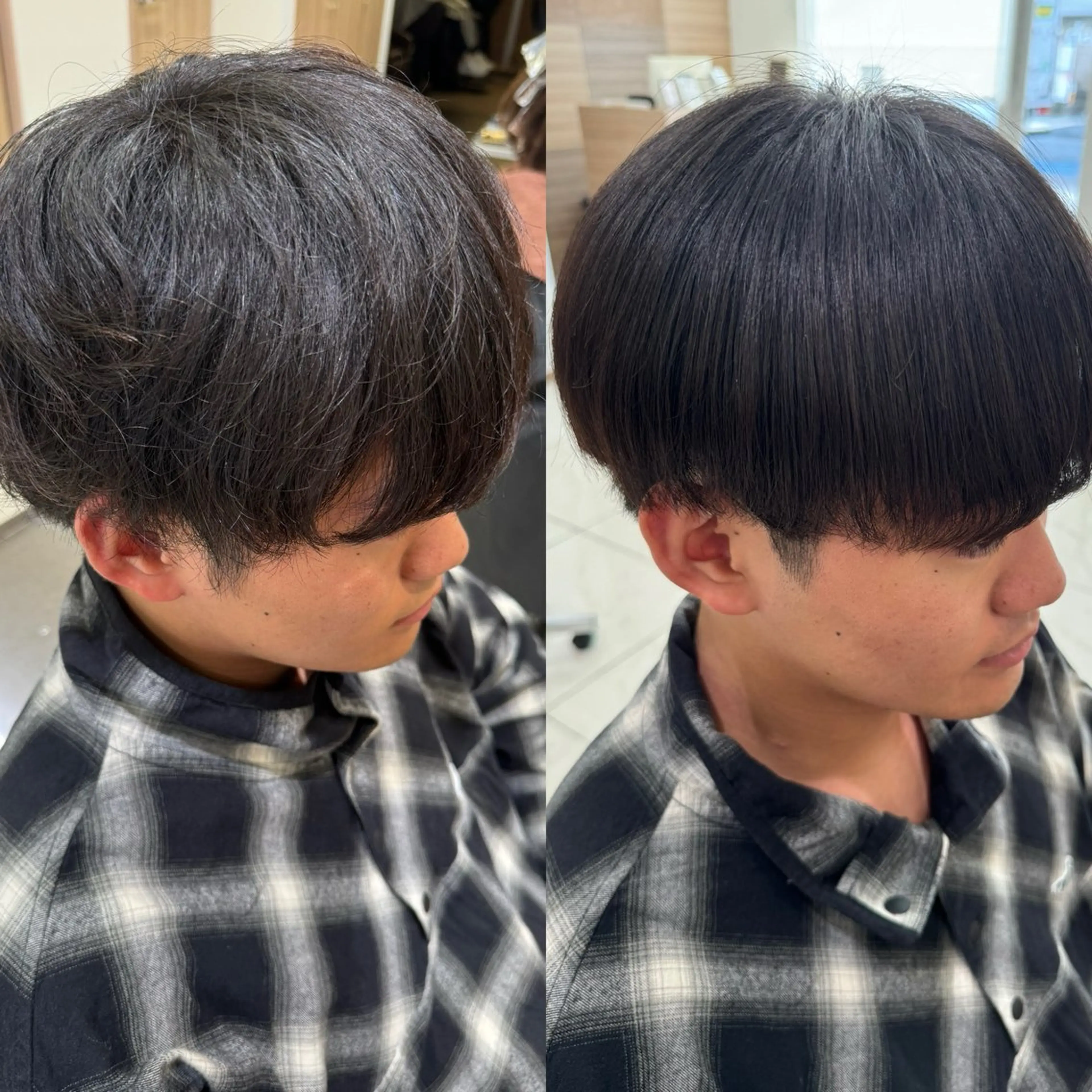 ショート パーマ メンズ 縮毛矯正 カット 縮毛矯正 メンズパーマ特化/ KAORU/店長のヘアスタイル