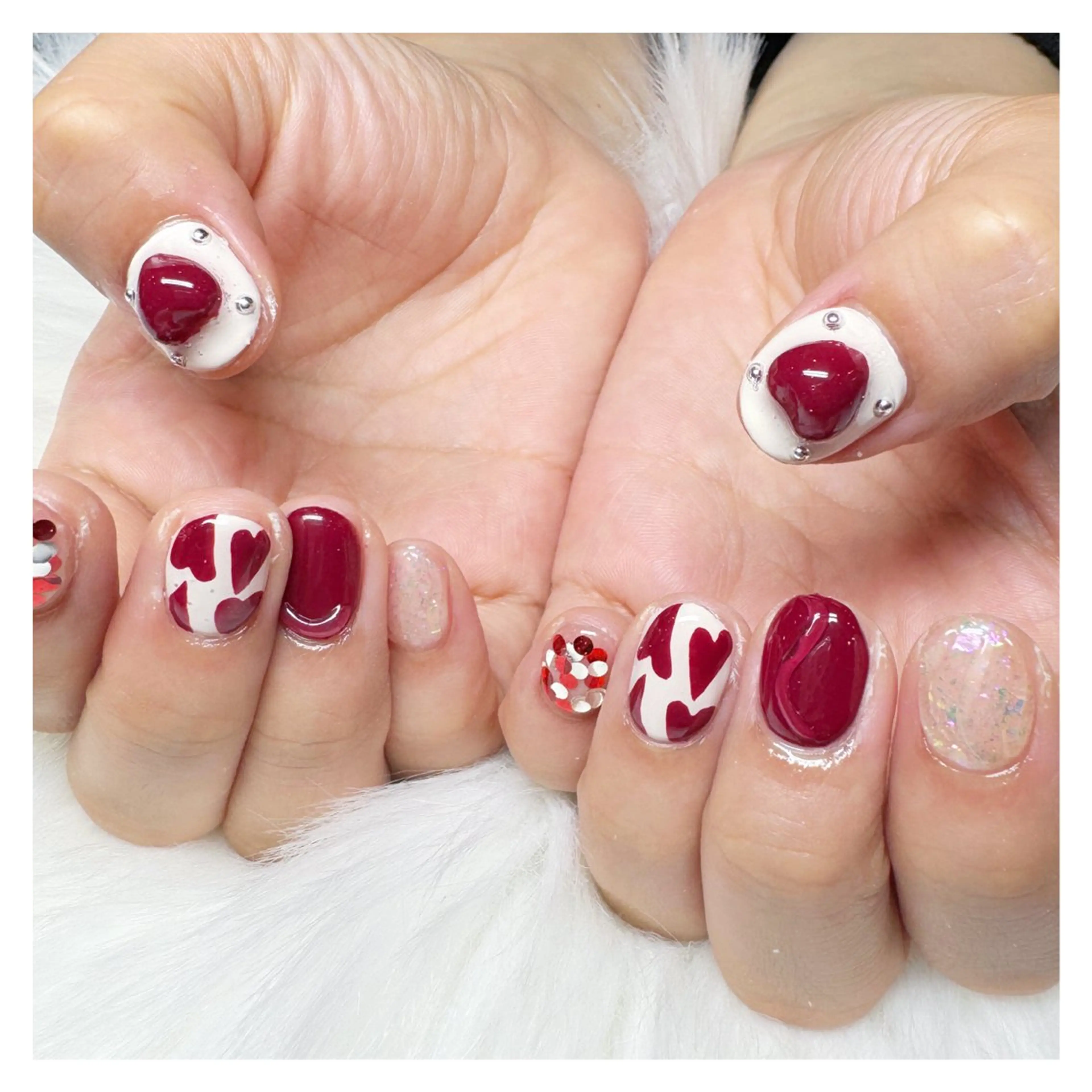 ネイル ハンドネイル 原田joieange 心斎橋店のネイルデザイン