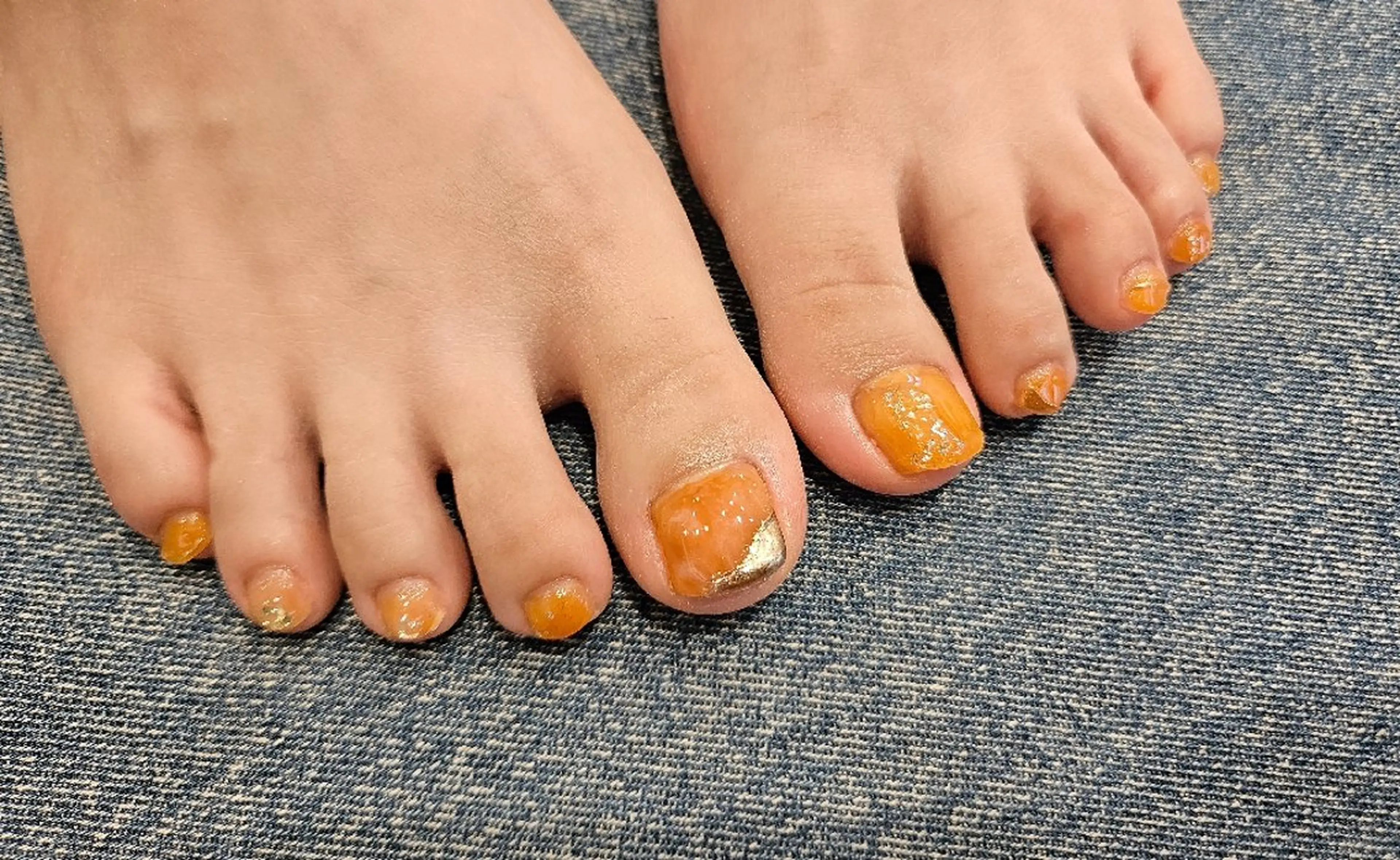 ネイル フットネイル 関口 友菜のヘアスタイル