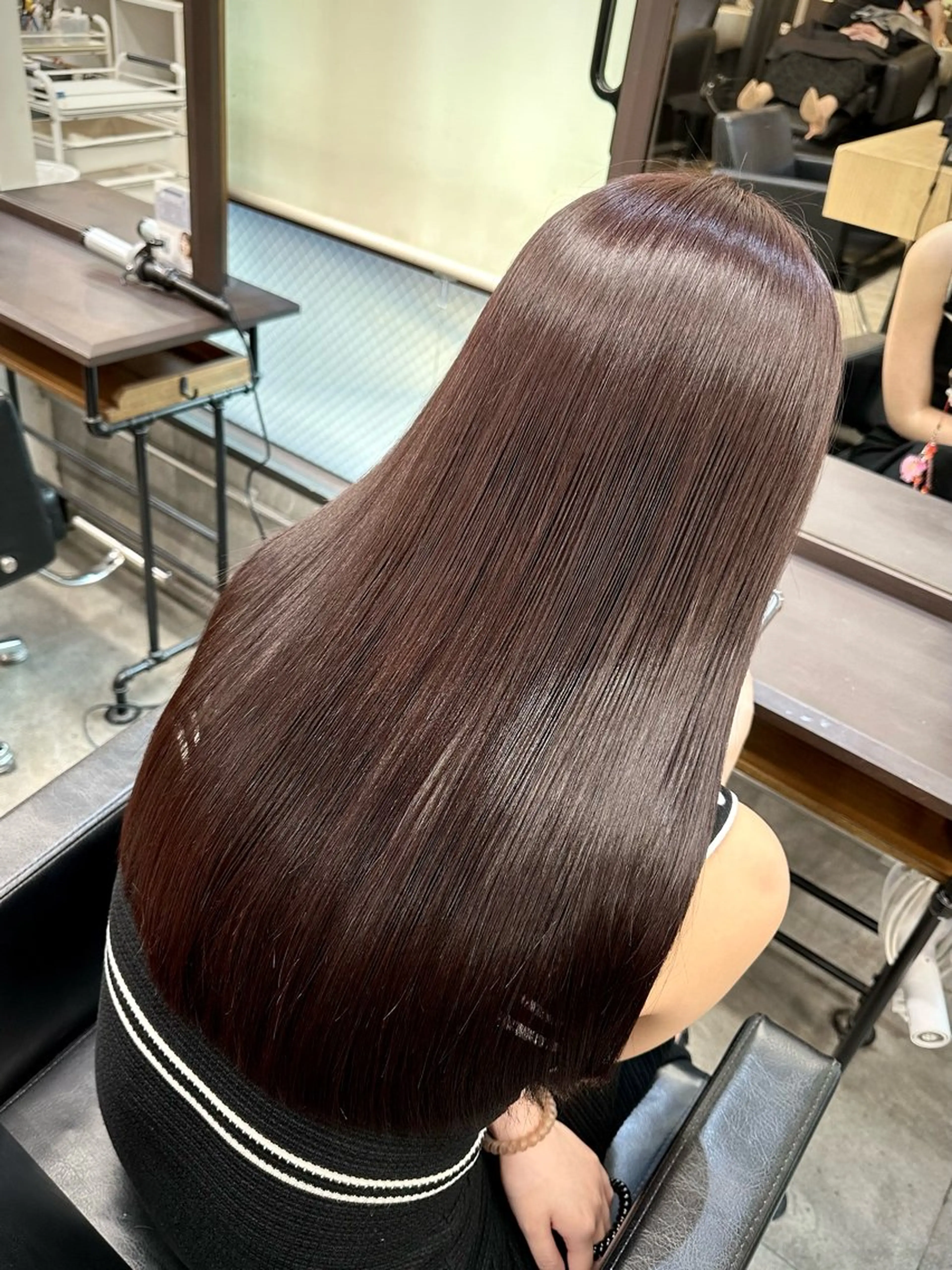 ロング カラー 髪質改善 トリートメント 髪質改善特化サロン ICONIQ天神店のヘアスタイル