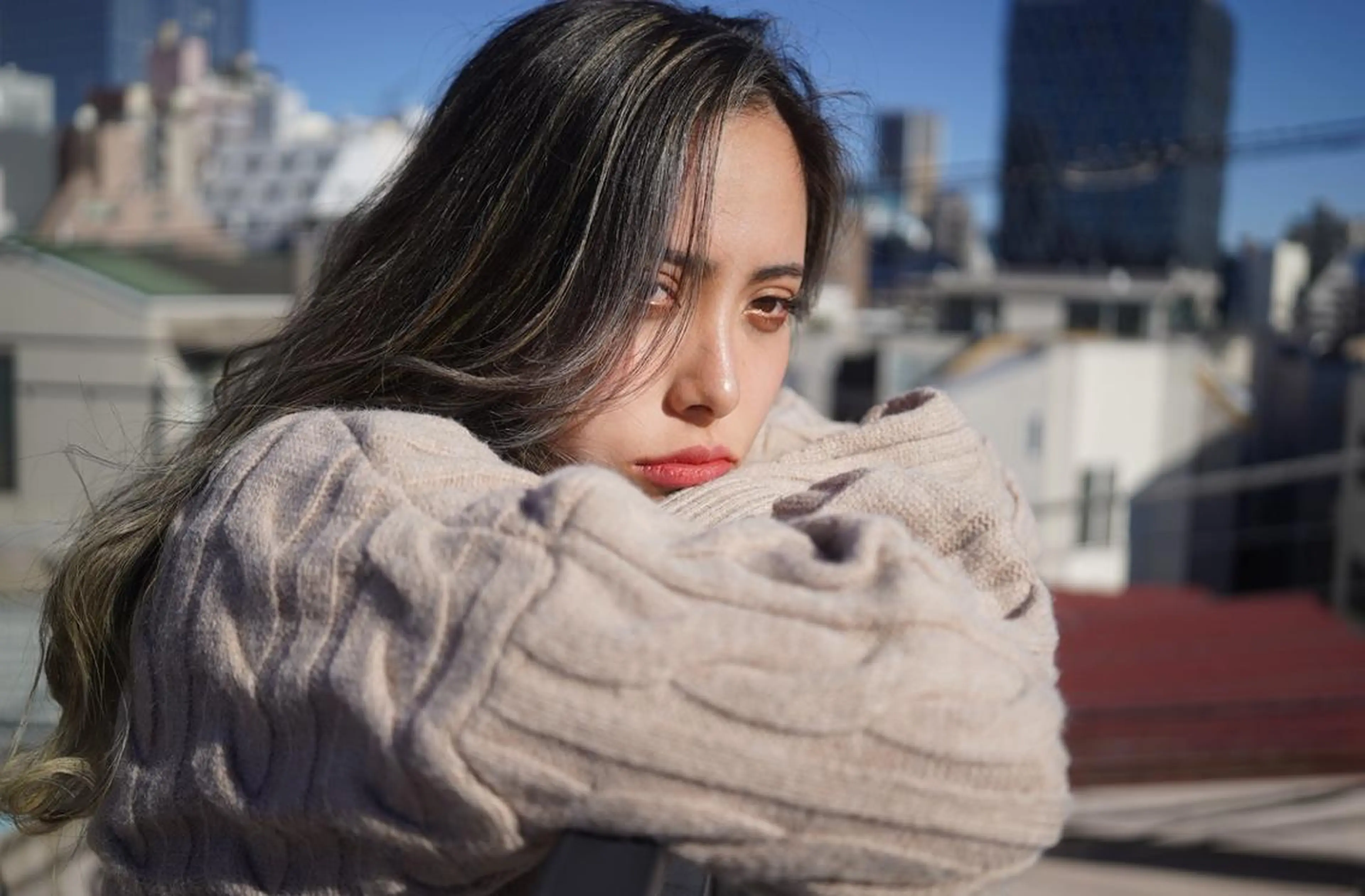 ロング カラー カット ヘアカラー 一ノ瀬 暁のヘアスタイル