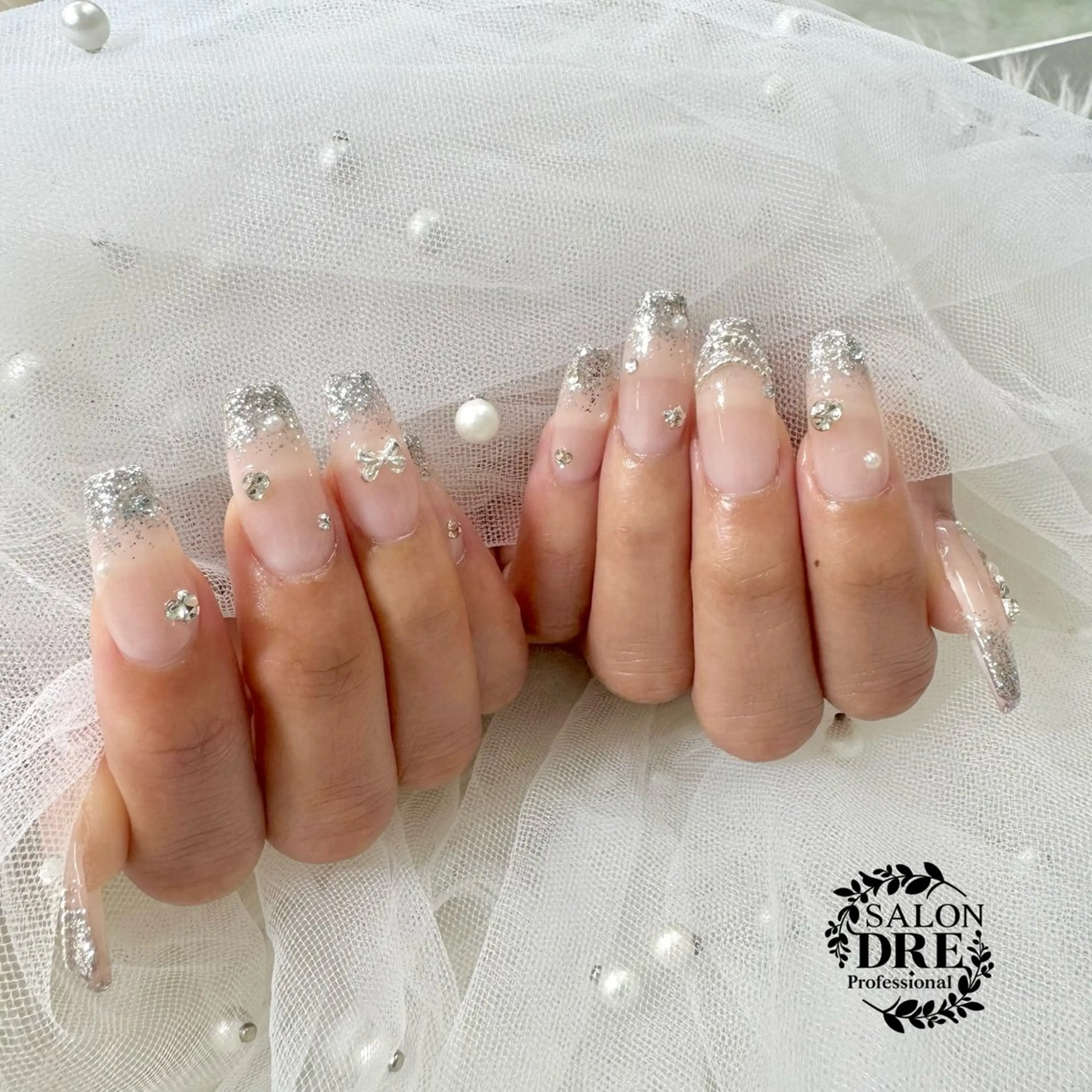 ネイル 長さ出し ワンホンネイル salonDRE MIYUKIのネイルデザイン