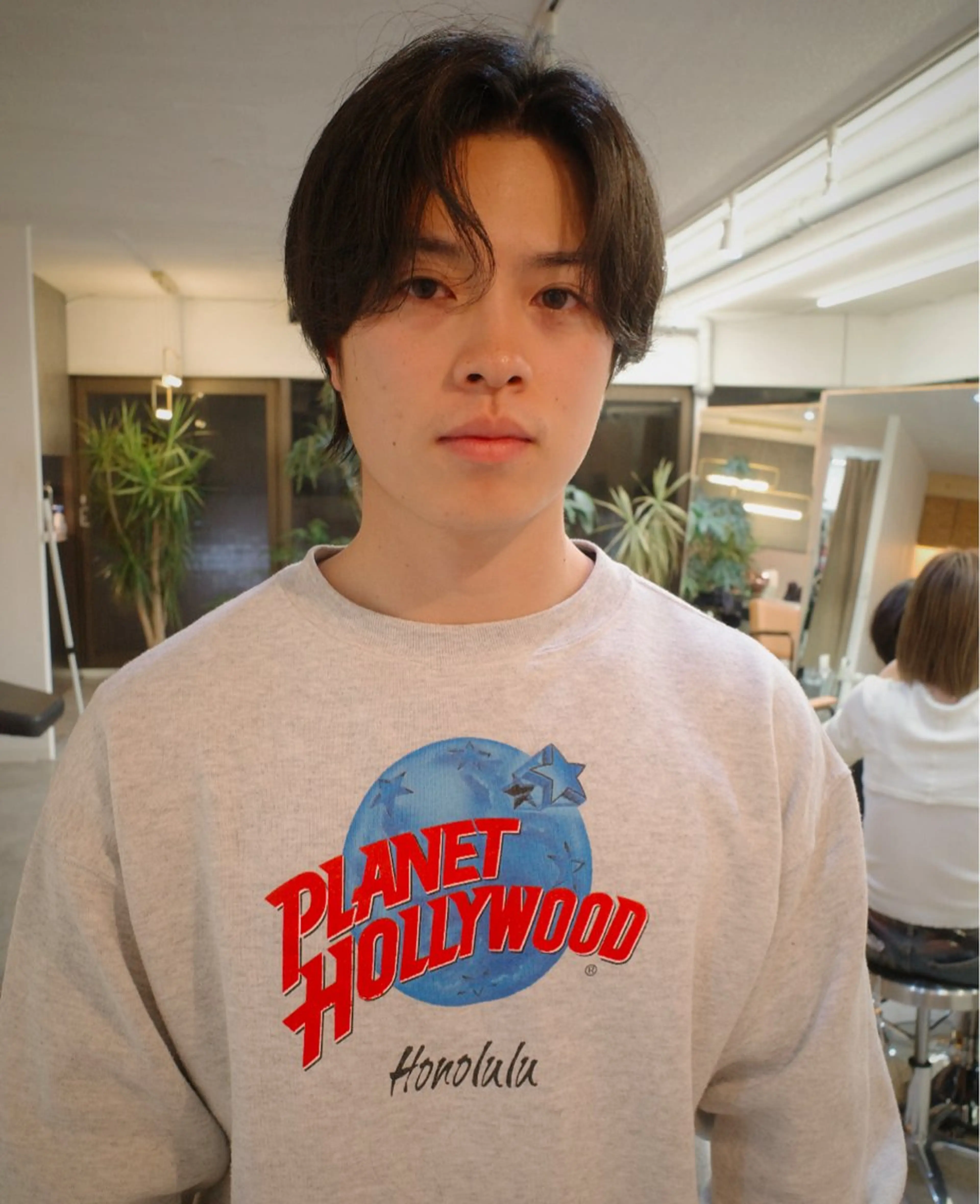 【➰men's無造作なニュアンスを➰】カット➕パーマの写真