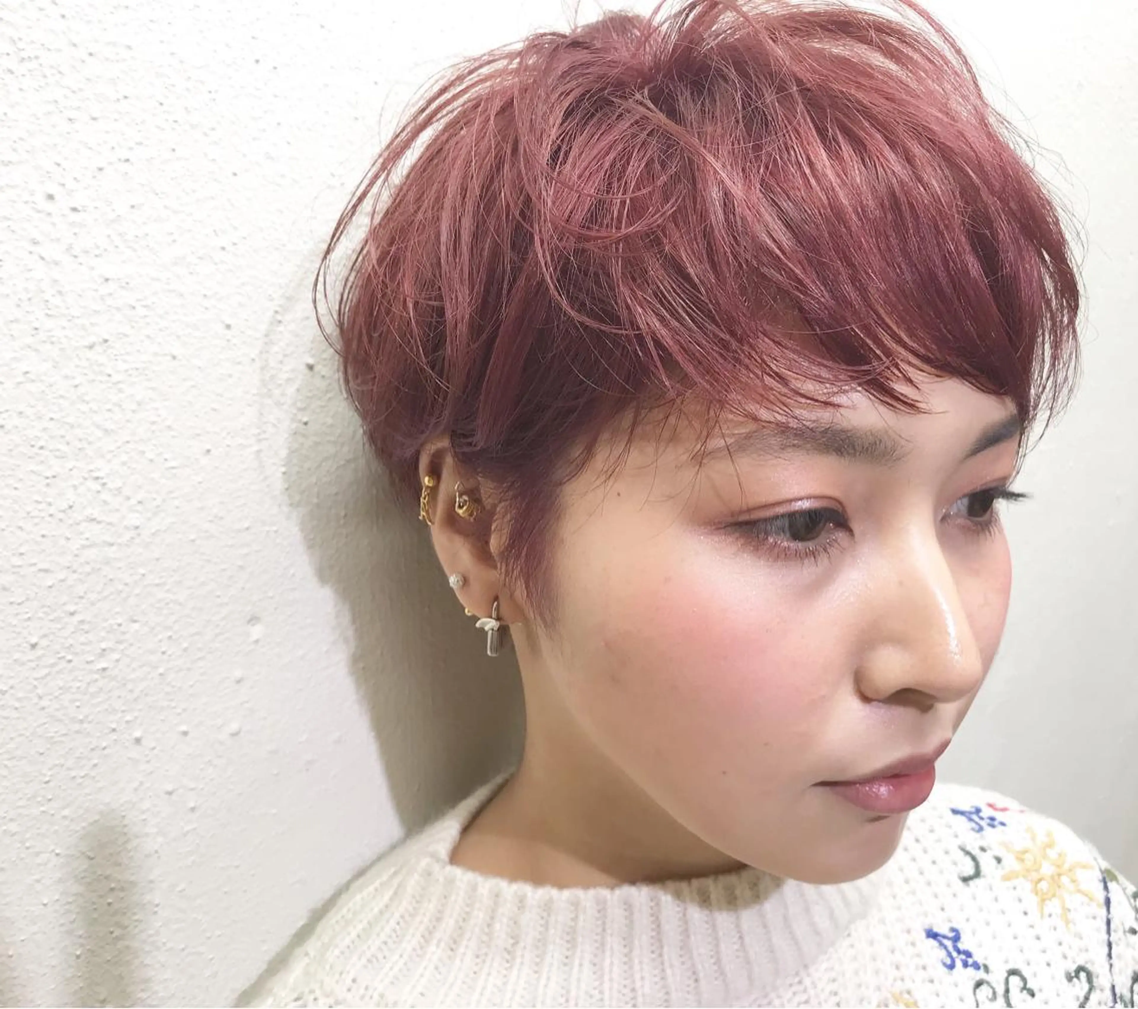 ショート カラー カット ヘアカラー トリートメント 下北沢 soiのヘアスタイル