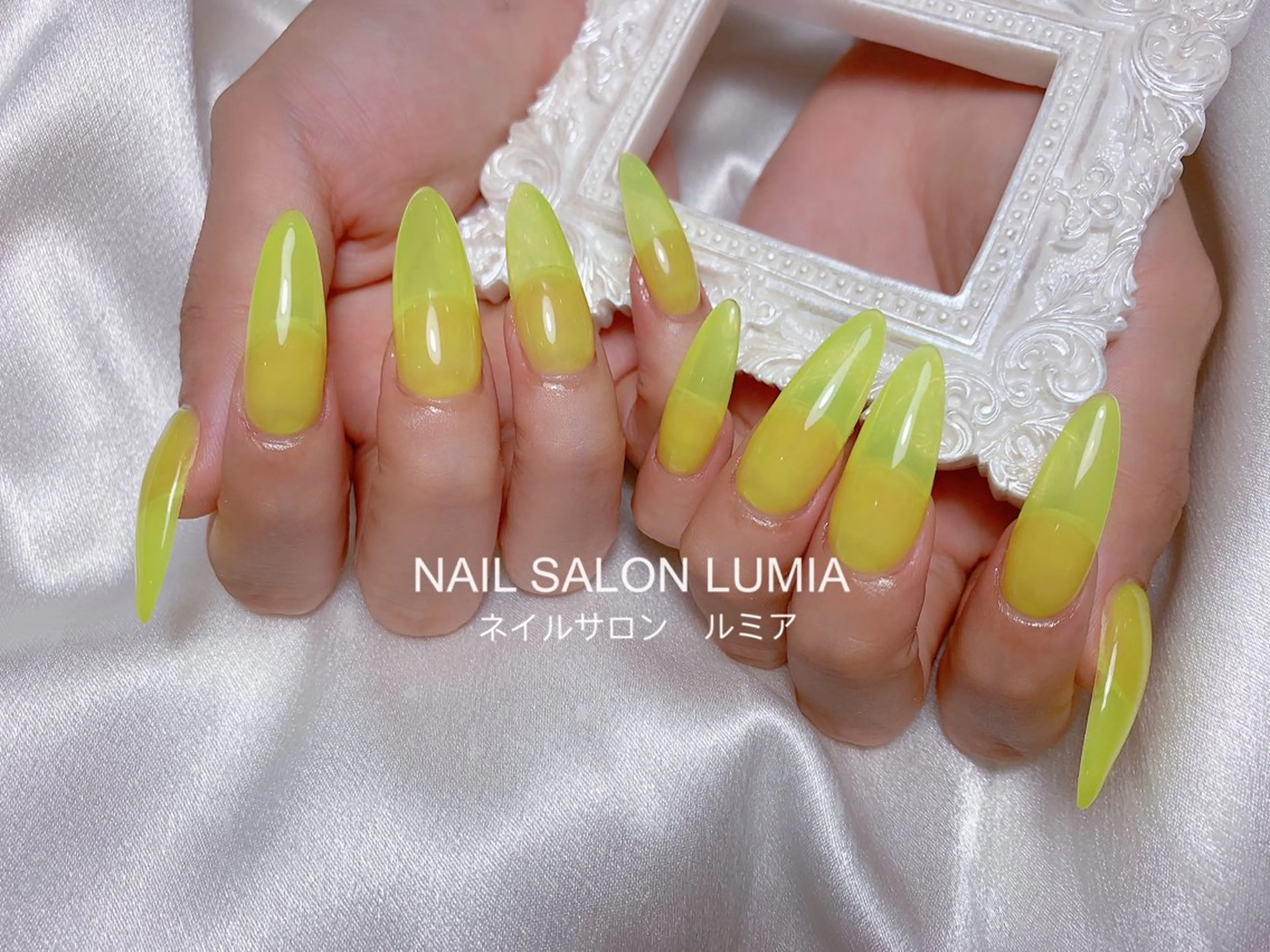 ネイル ハンドネイル ネイルサロン ルミア Lumia 店長のネイルデザイン