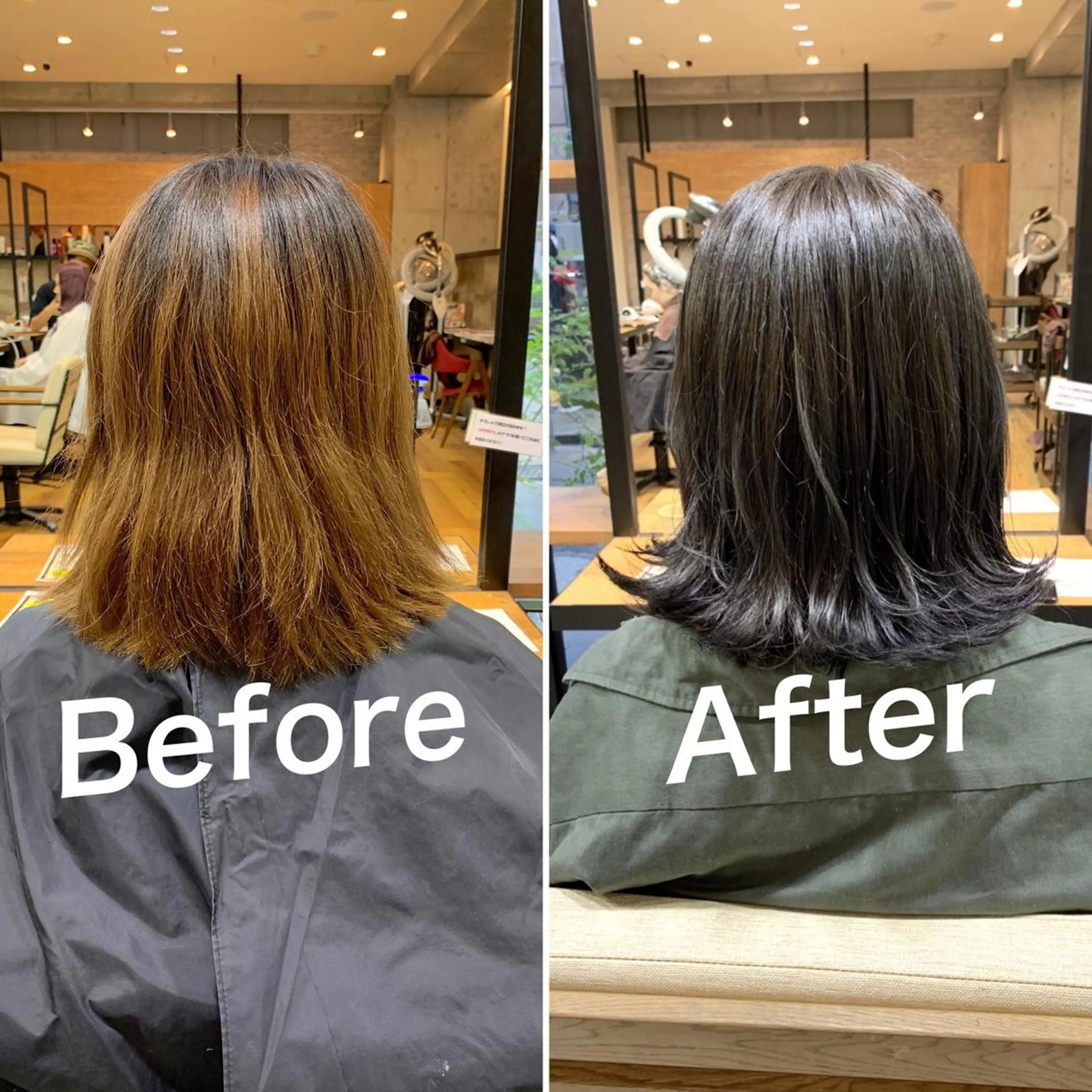 カラー カット トリートメント 佐瀬竜矢PRIMAL /portのヘアスタイル