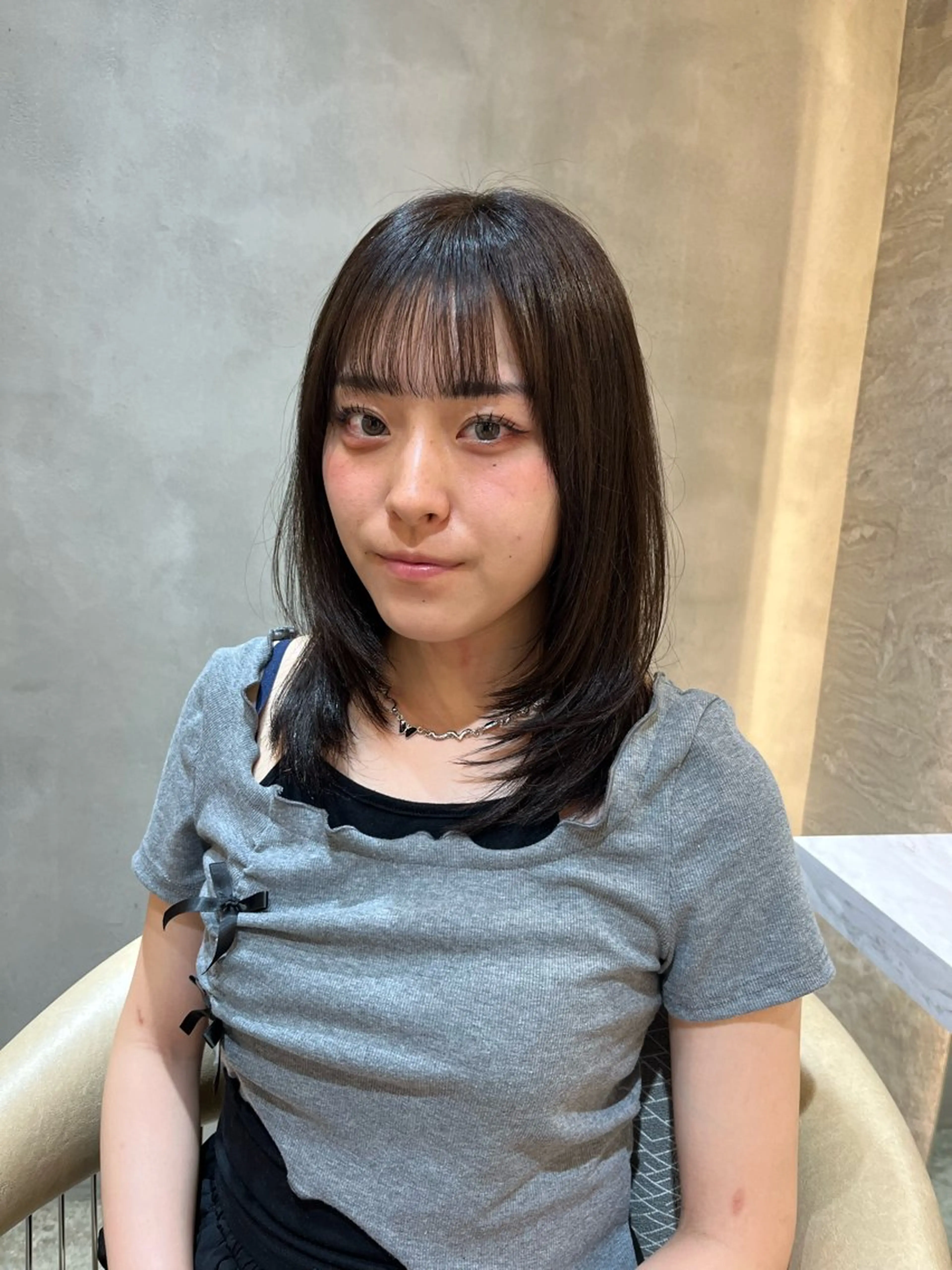 ミディアム 錦糸町美容室Londespoirロンドエスポワール所属・小久保 美空のヘアスタイル