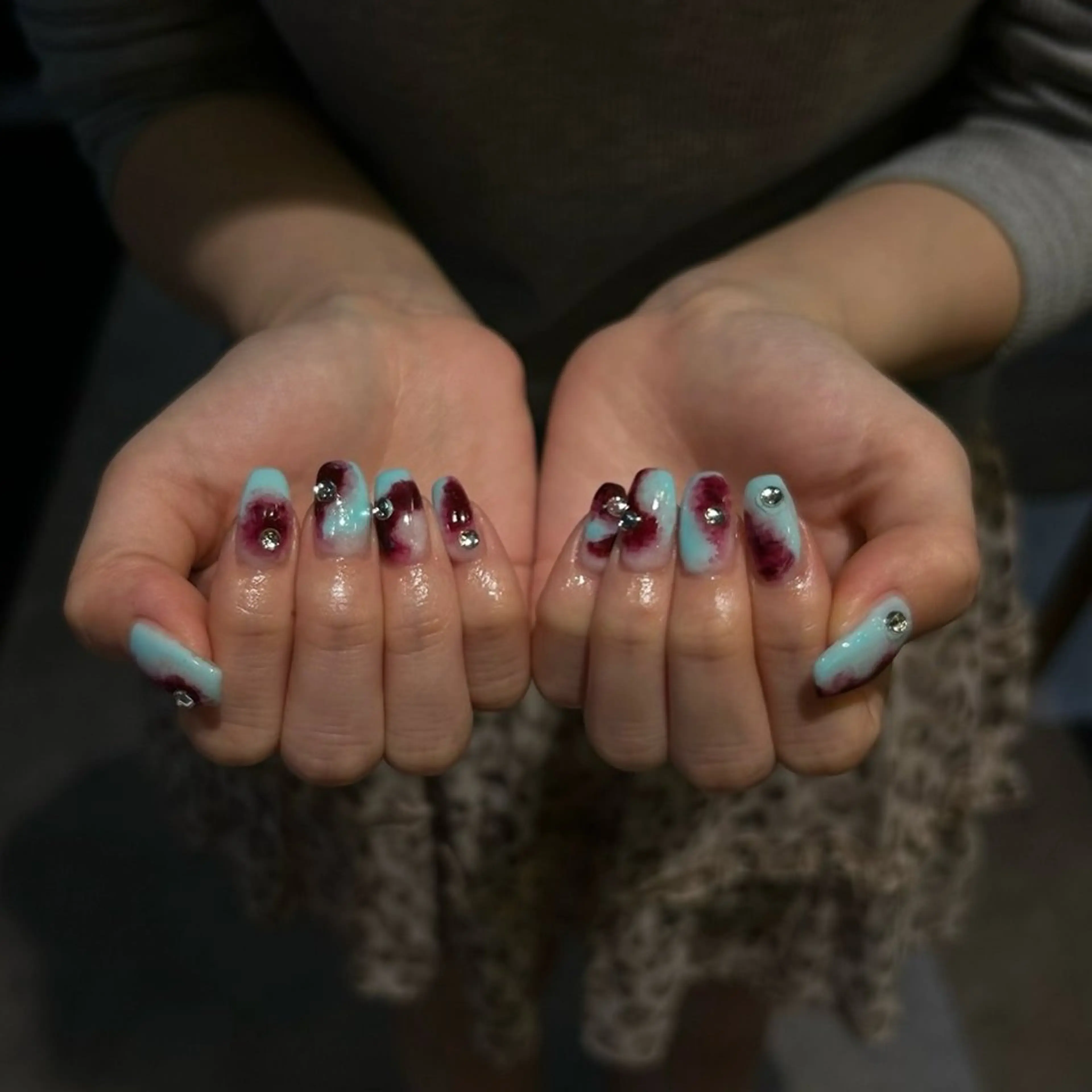 【持ち込み🆗⭐️】Design nail🪄ྀི🧁ྀི🍒ྀིの写真