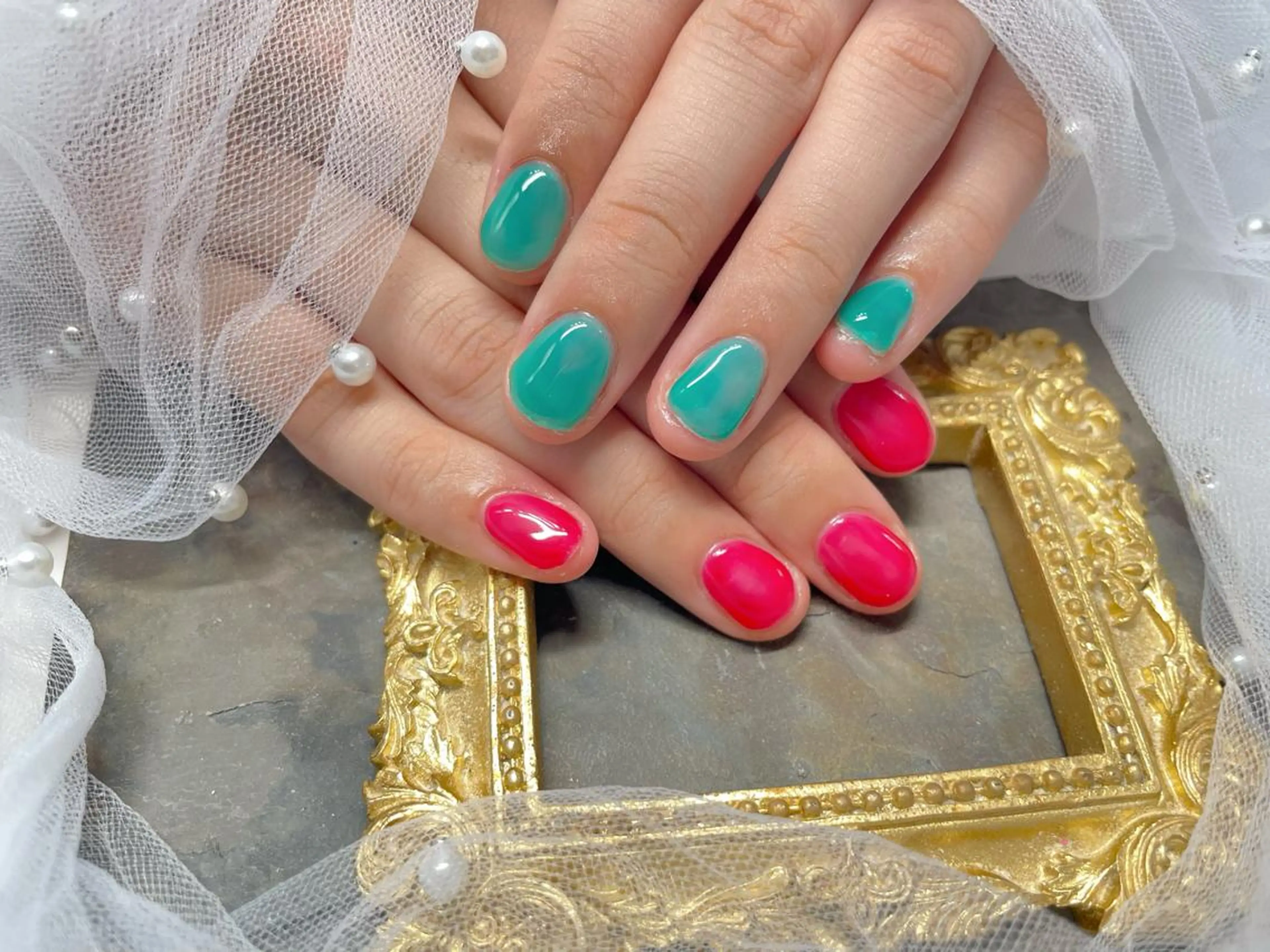 ネイル マジックミラー所属・マジック ミラーのネイルデザイン