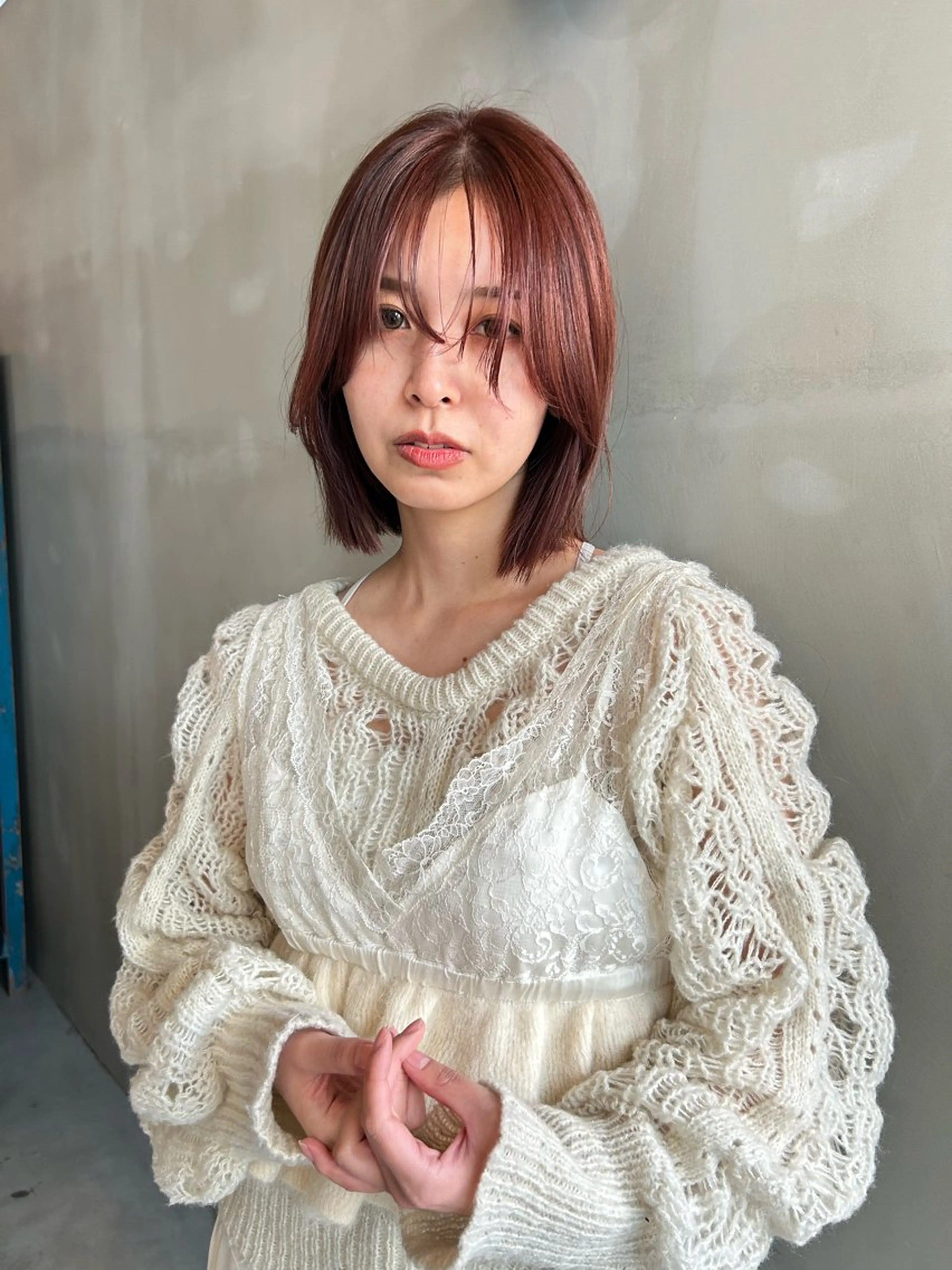 ショート カラー ショート/ボブ/ 心斎橋/宮脇美奈のヘアスタイル