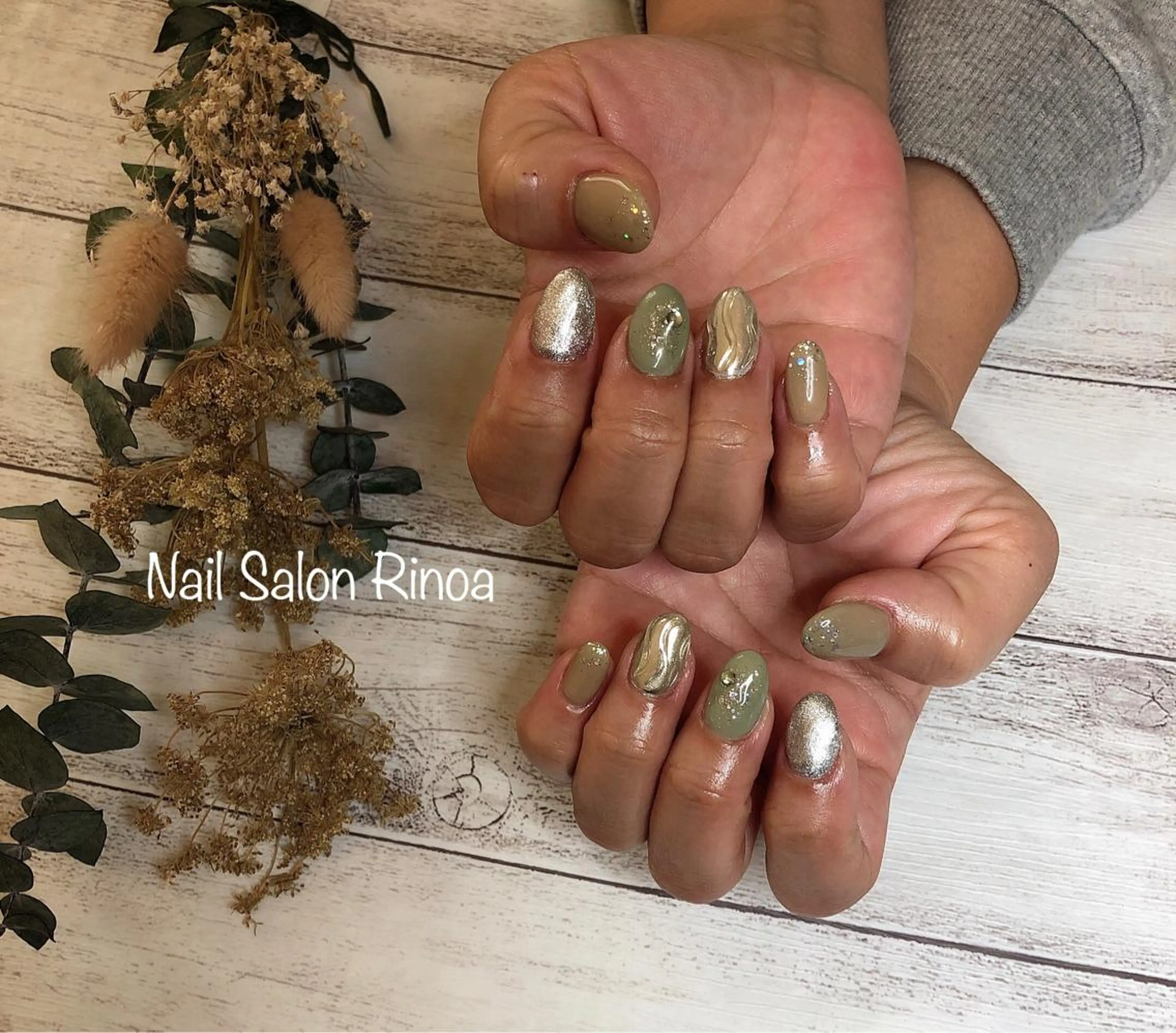 ネイル Nail Salon Rinoaのネイルデザイン