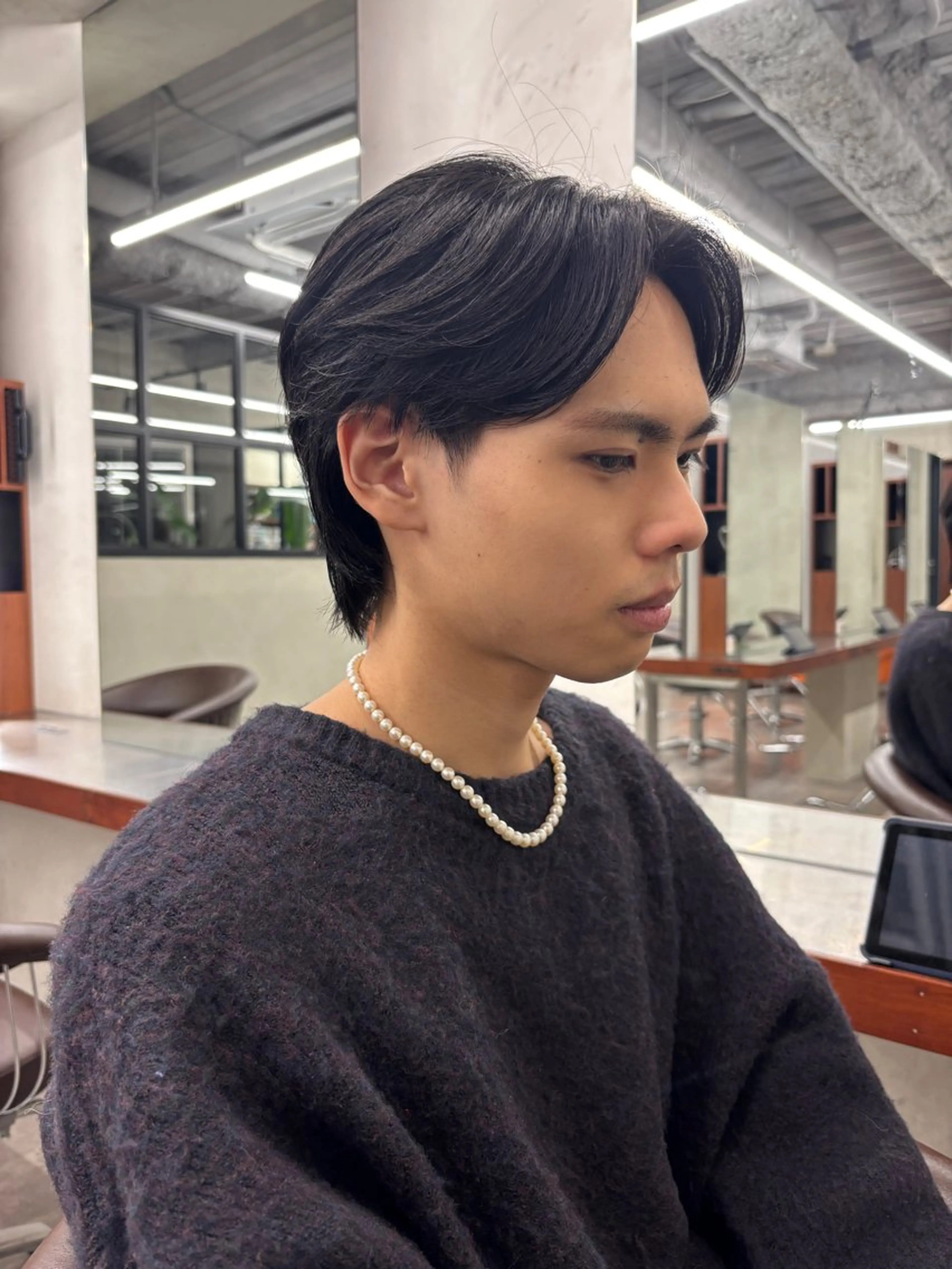 メンズ 似合わせカット/ ハイトーン/aoiのヘアスタイル