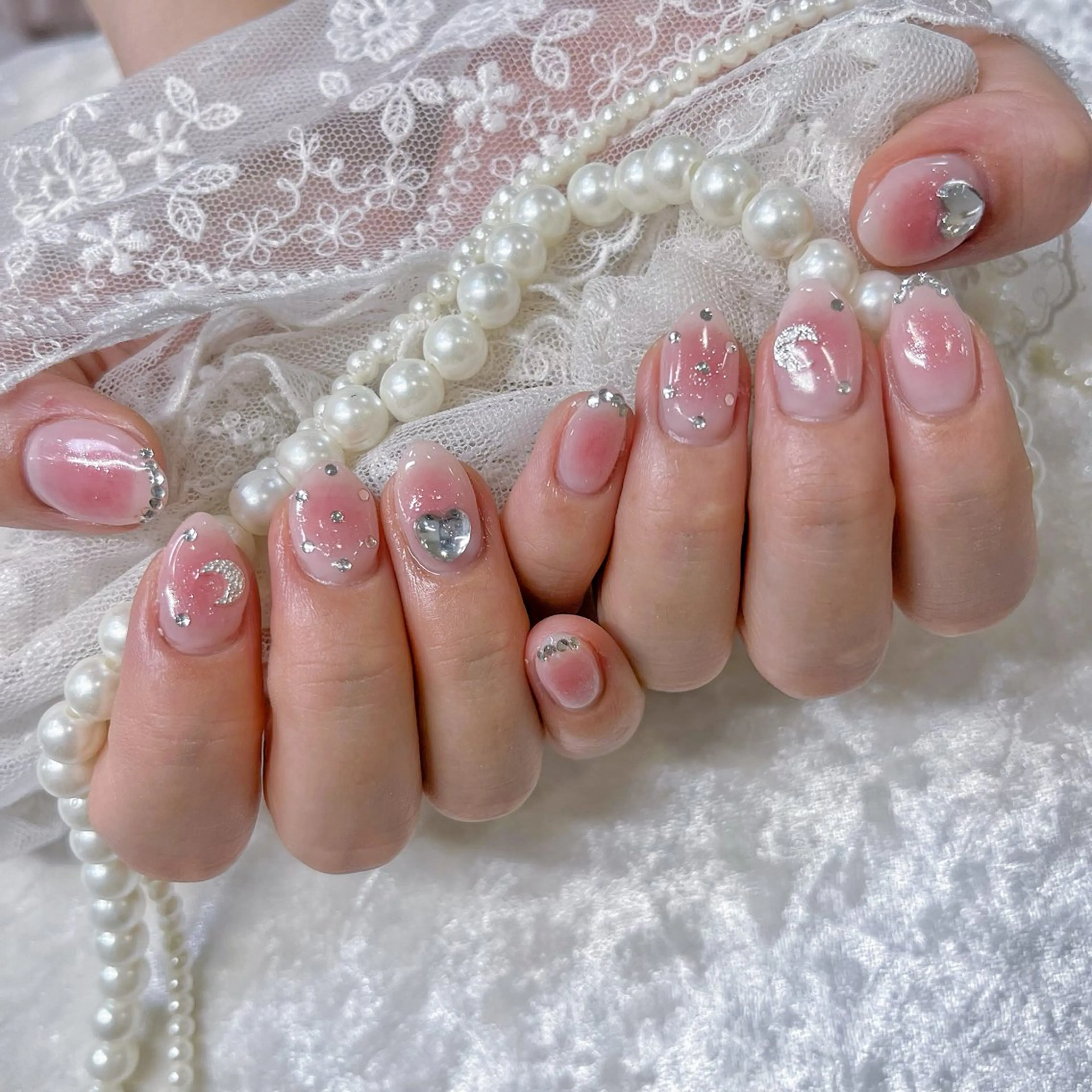 ネイル ハンドネイル Maya 🧊🫧‪のネイルデザイン