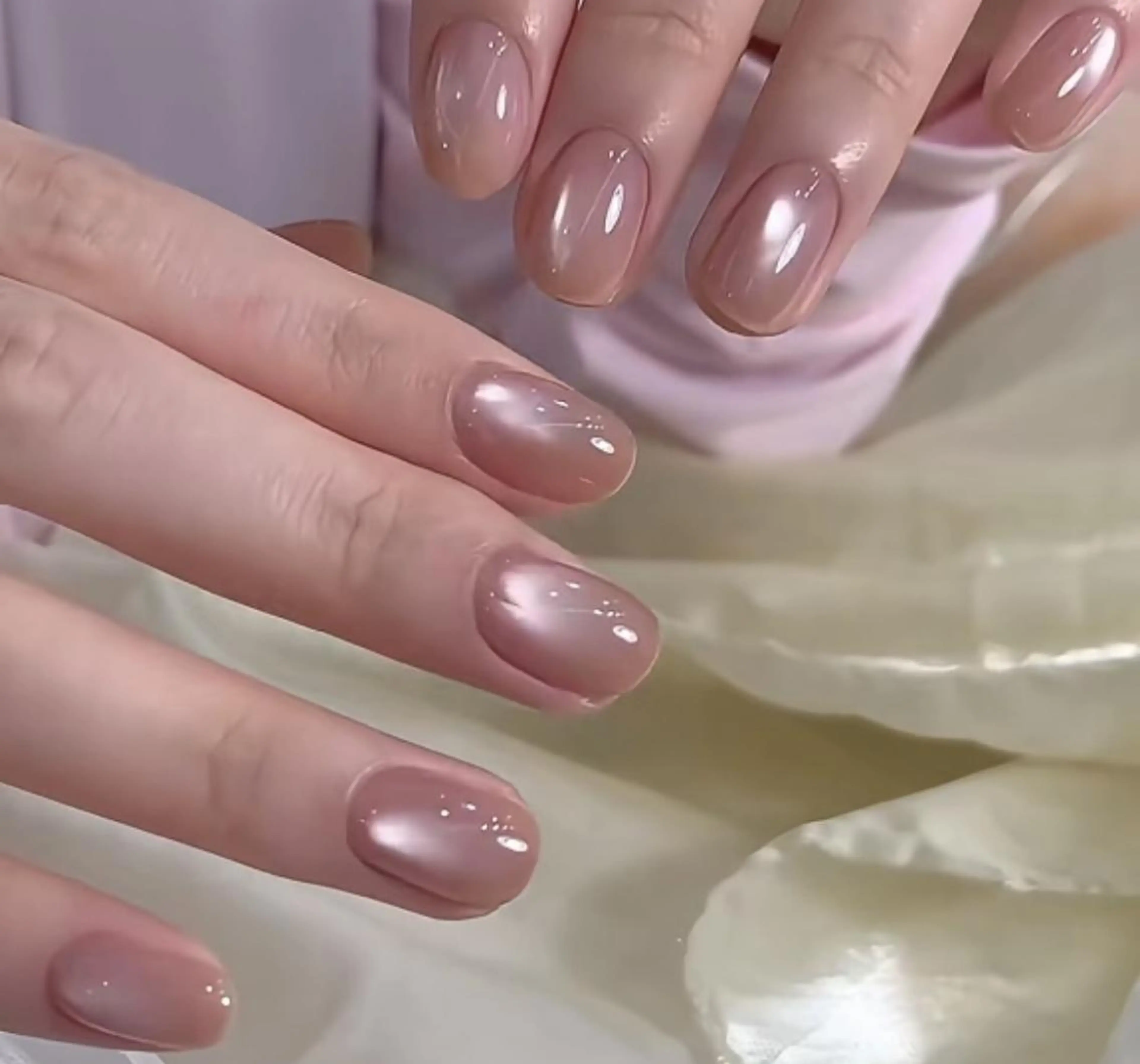 ネイル ハンドネイル ハンドケア 🍑 momo_nailのネイルデザイン