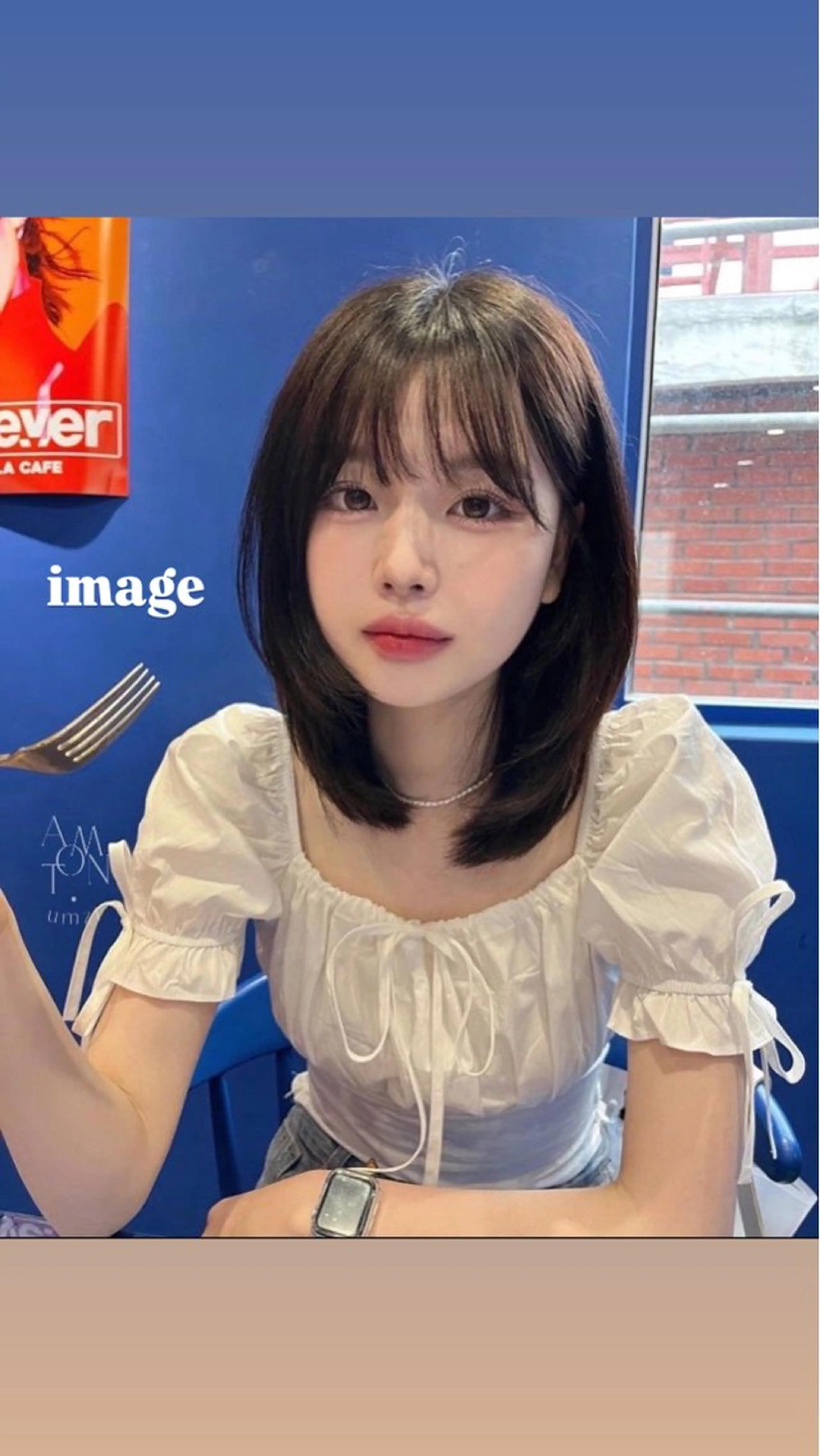 ミディアム nit  by ahnkism所属・カットモデル 盛れるヘア♡MANAのヘアスタイル