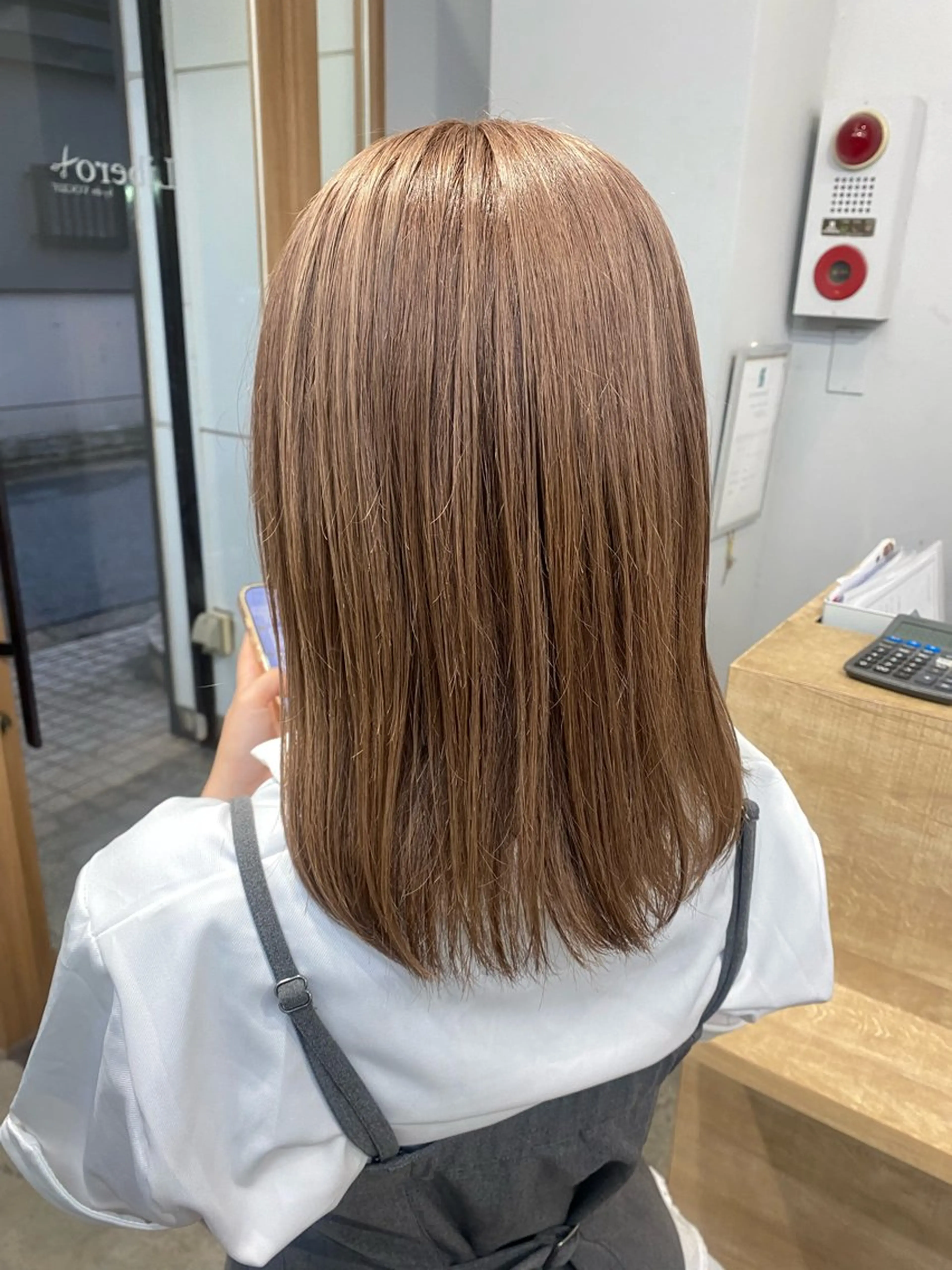 ミディアム カラー 🐾Libero🐾 柏　KONOMIのヘアスタイル