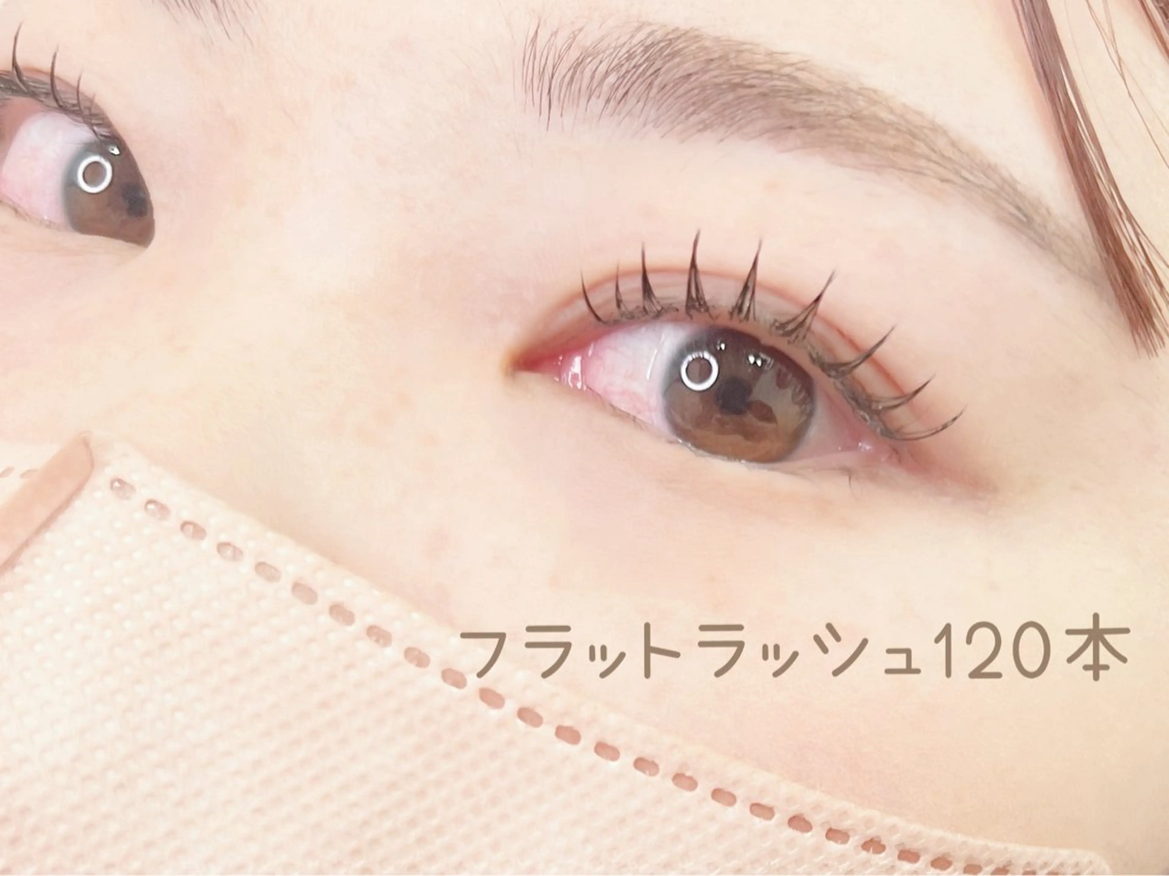 マツエク・マツパ 束感まつ毛 フラットラッシュ fan.germe☆ Satsukiのマツエク・マツパデザイン