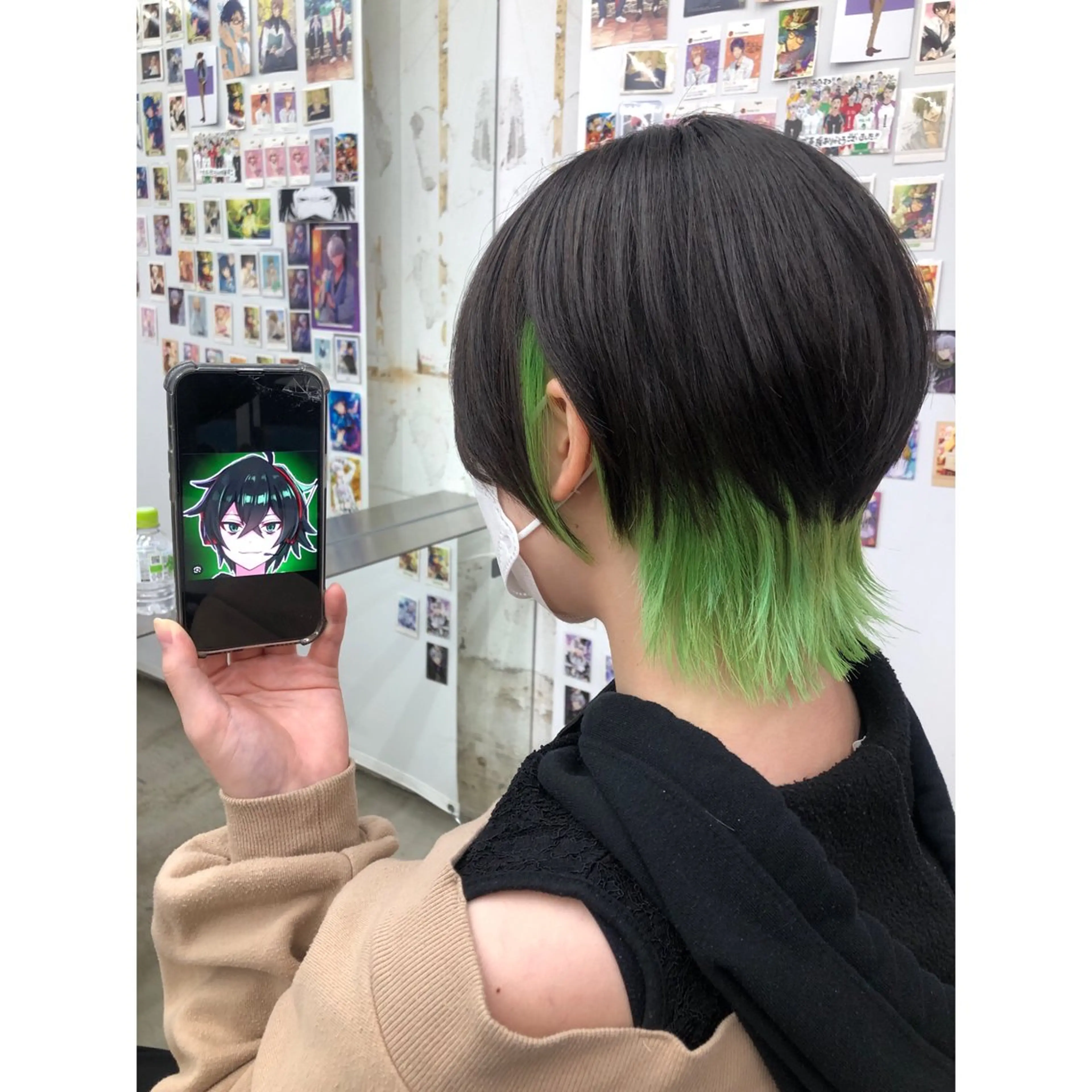 ショート カラー 推しカラー✨ オタク美容師ユウカのヘアスタイル