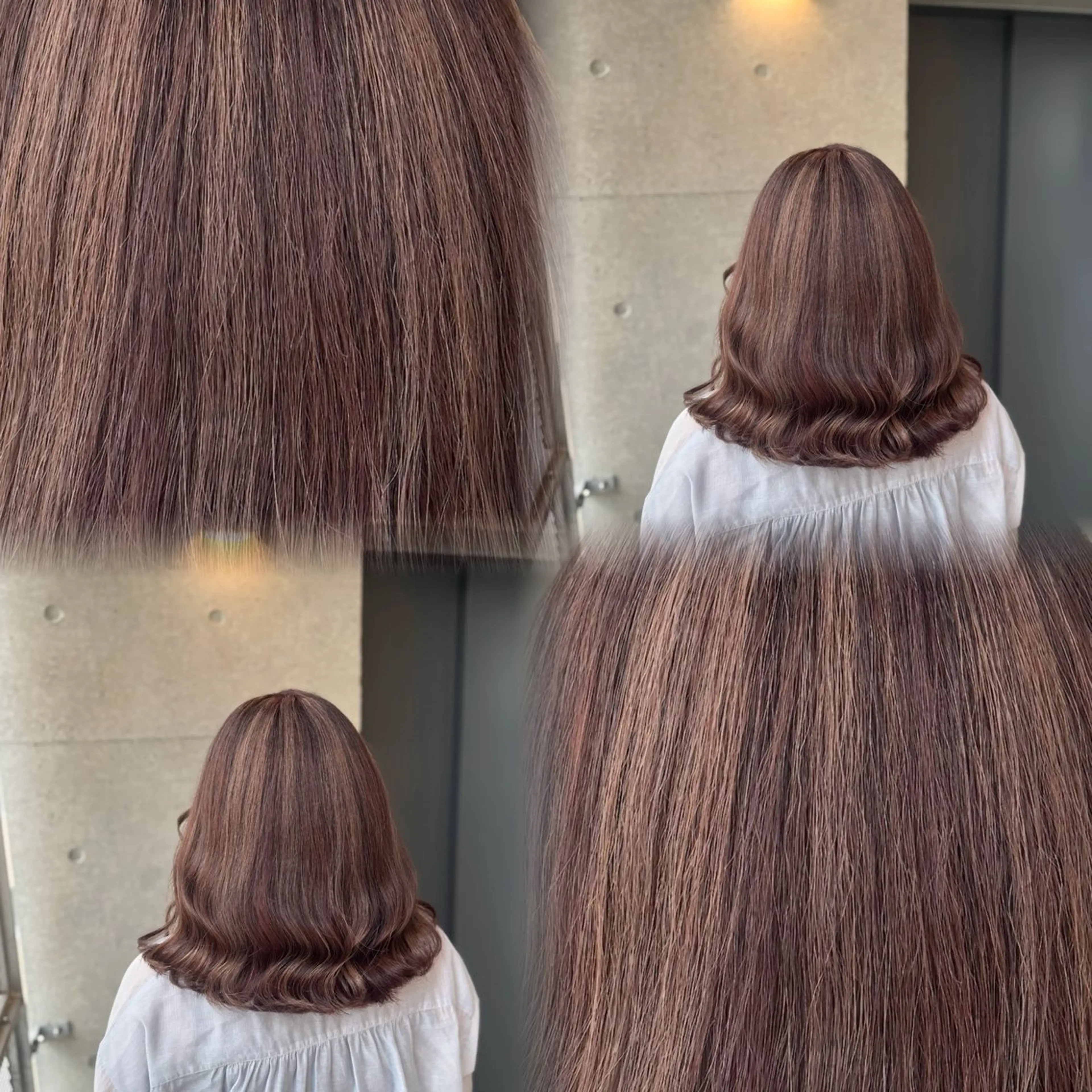 ショート カラー ヘアカラー 髙橋 李里亜のヘアスタイル