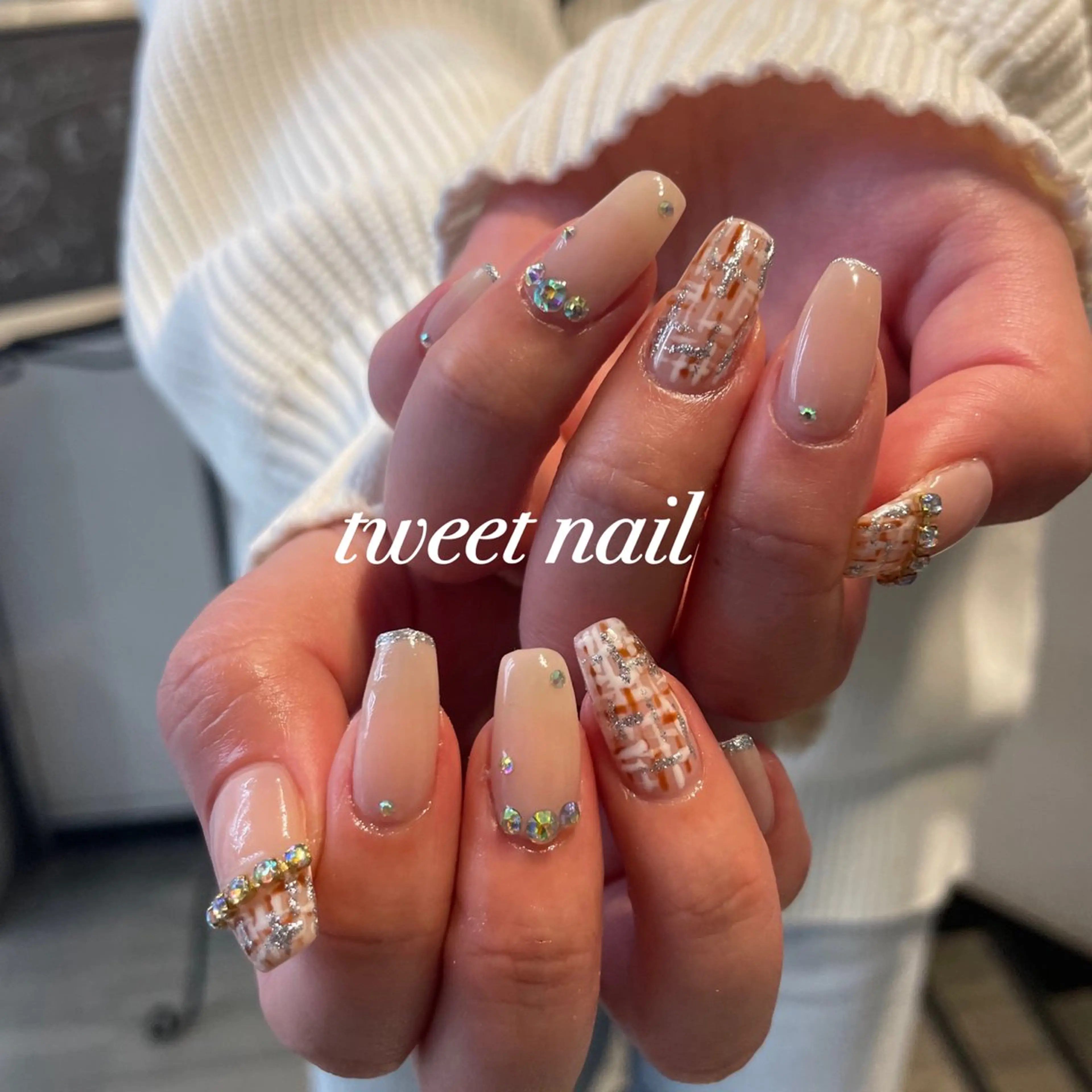 ネイル 🫧飛山琉桜/二条 ネイルアート/束感のマツエク・マツパデザイン