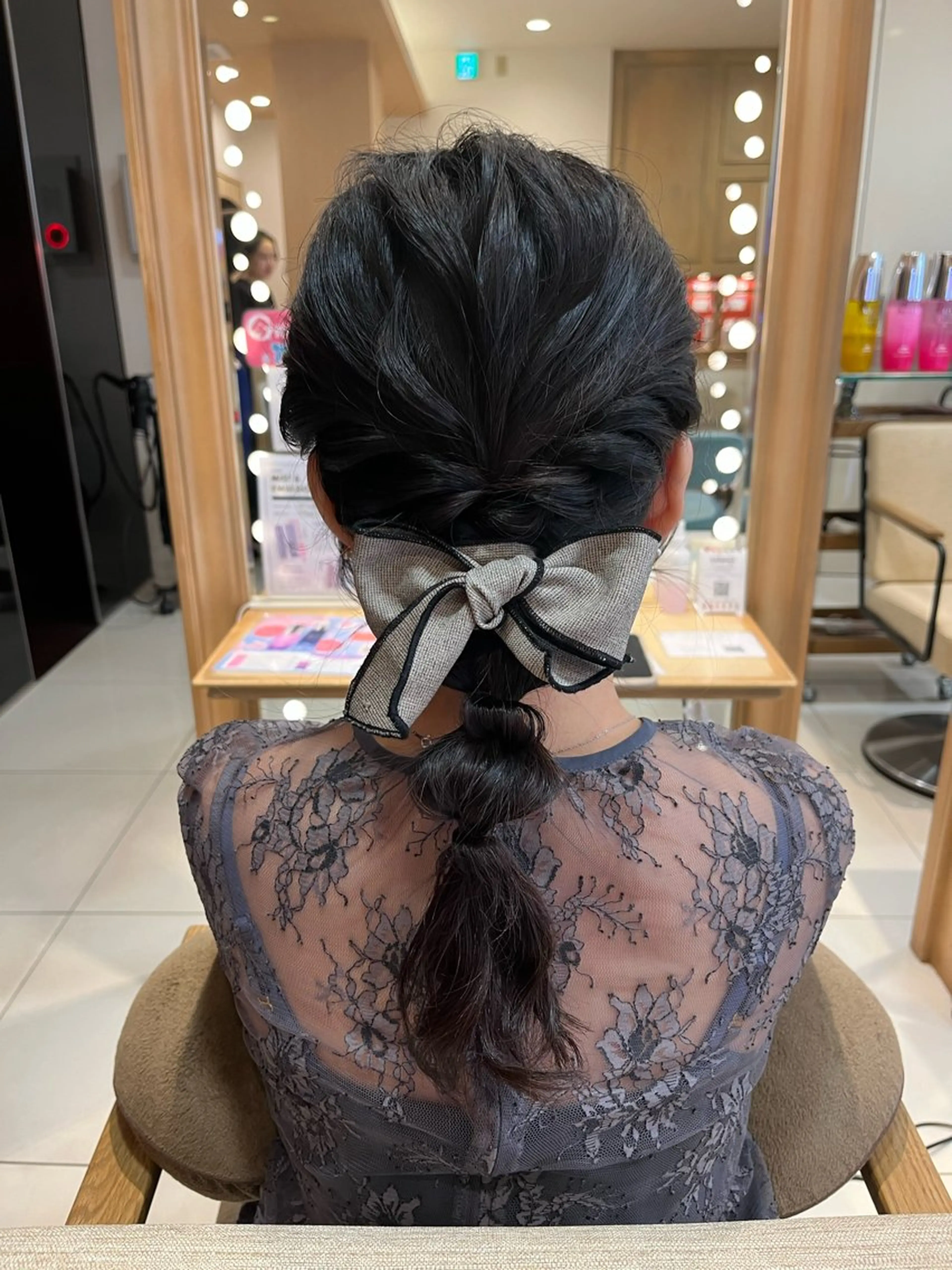 ヘアアレンジ なつな/ 透明感カラーのヘアスタイル