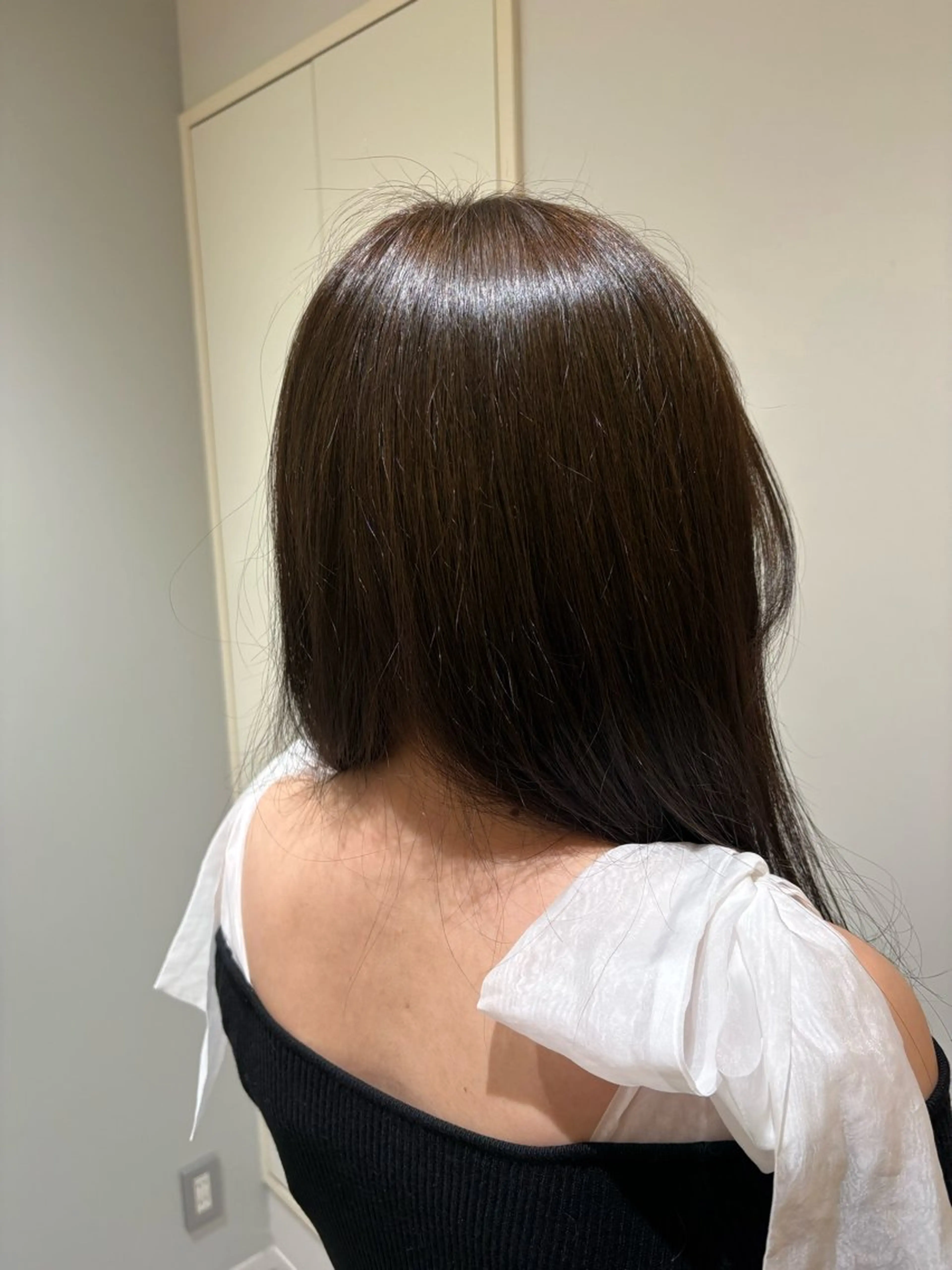 ロング ヘアカラー 安田 佳純歩のヘアスタイル