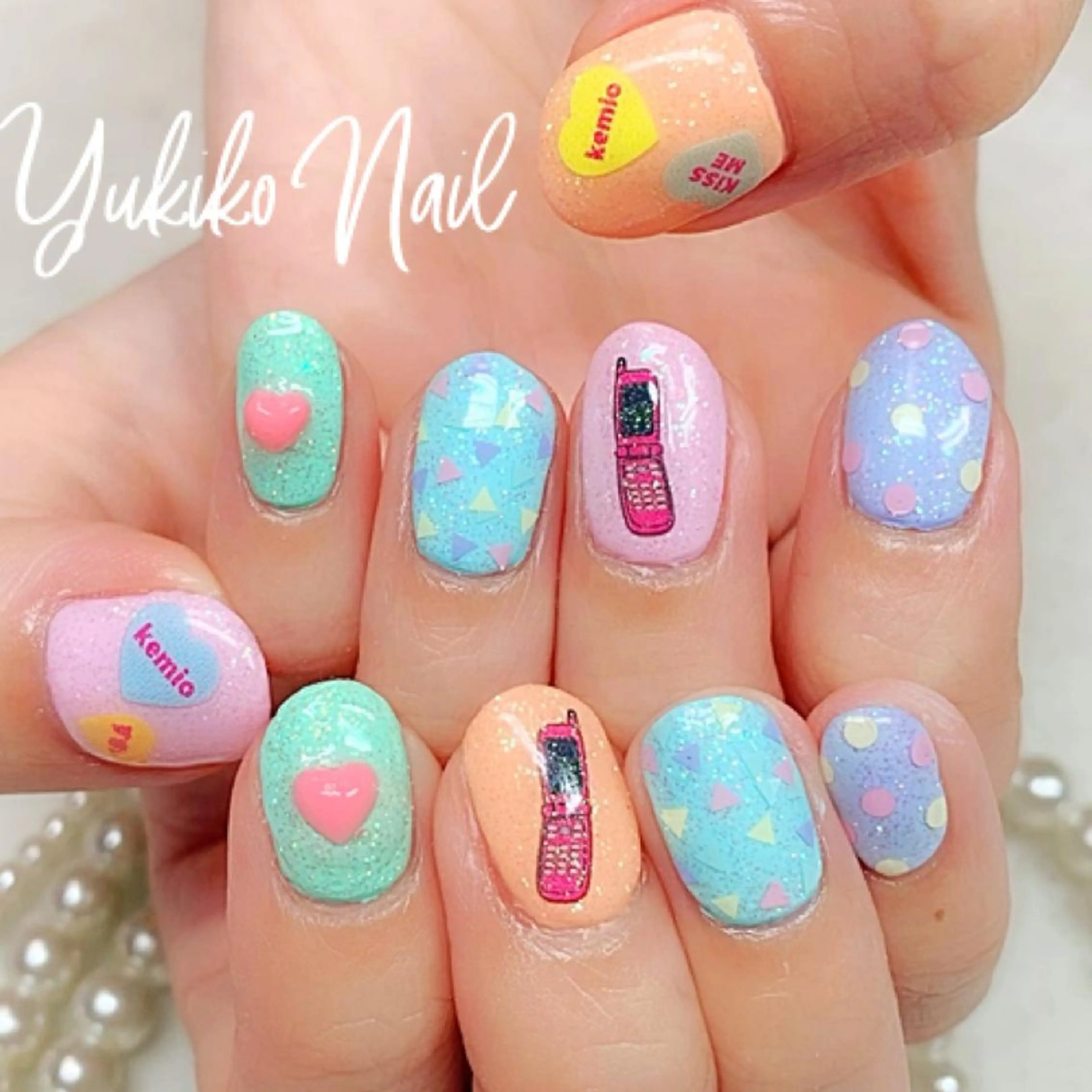 ネイル ハンドネイル ユキコ ネイルのネイルデザイン