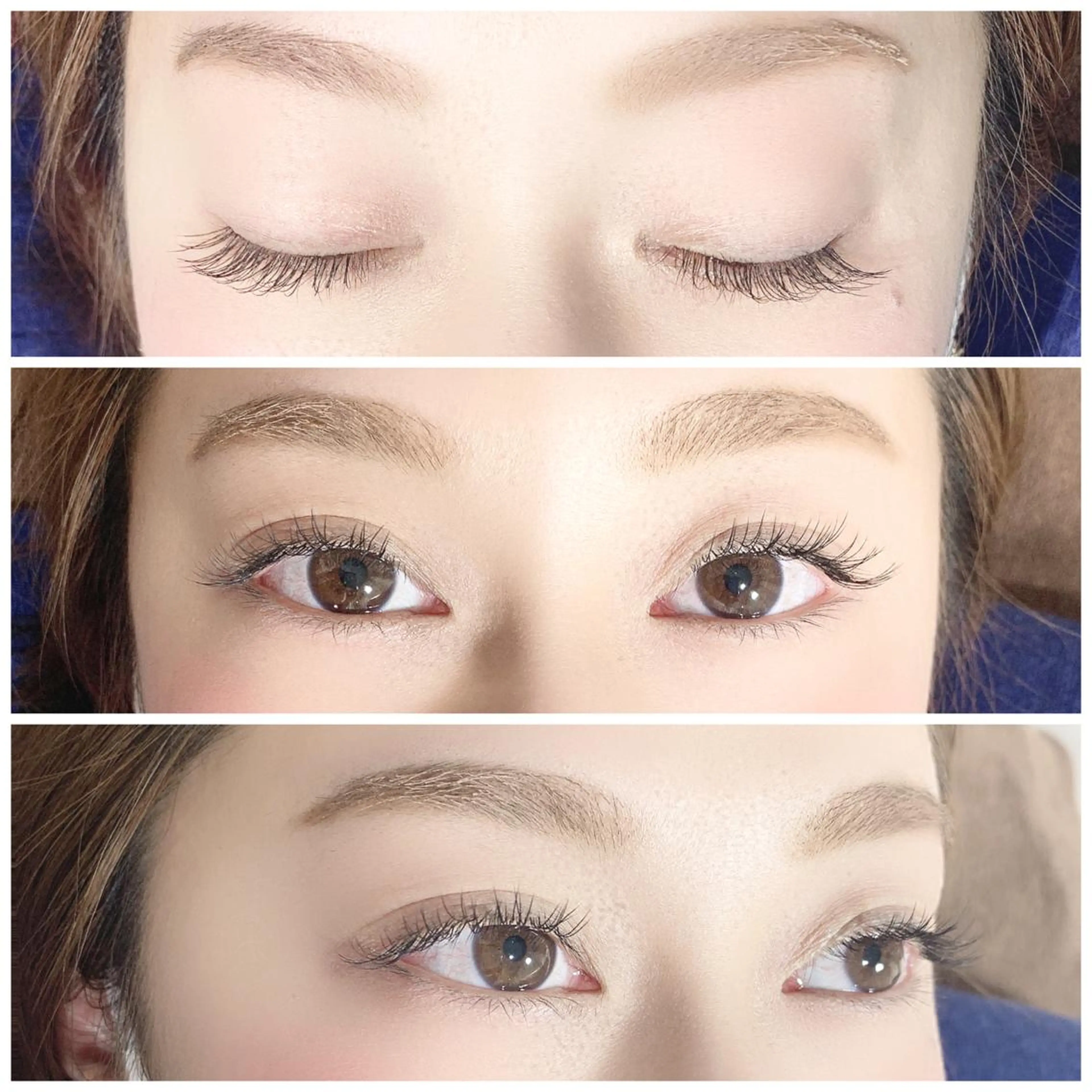 マツエク・マツパ フラットラッシュ ナチュラル ★ EMINALの眉毛・アイブロウイメージ