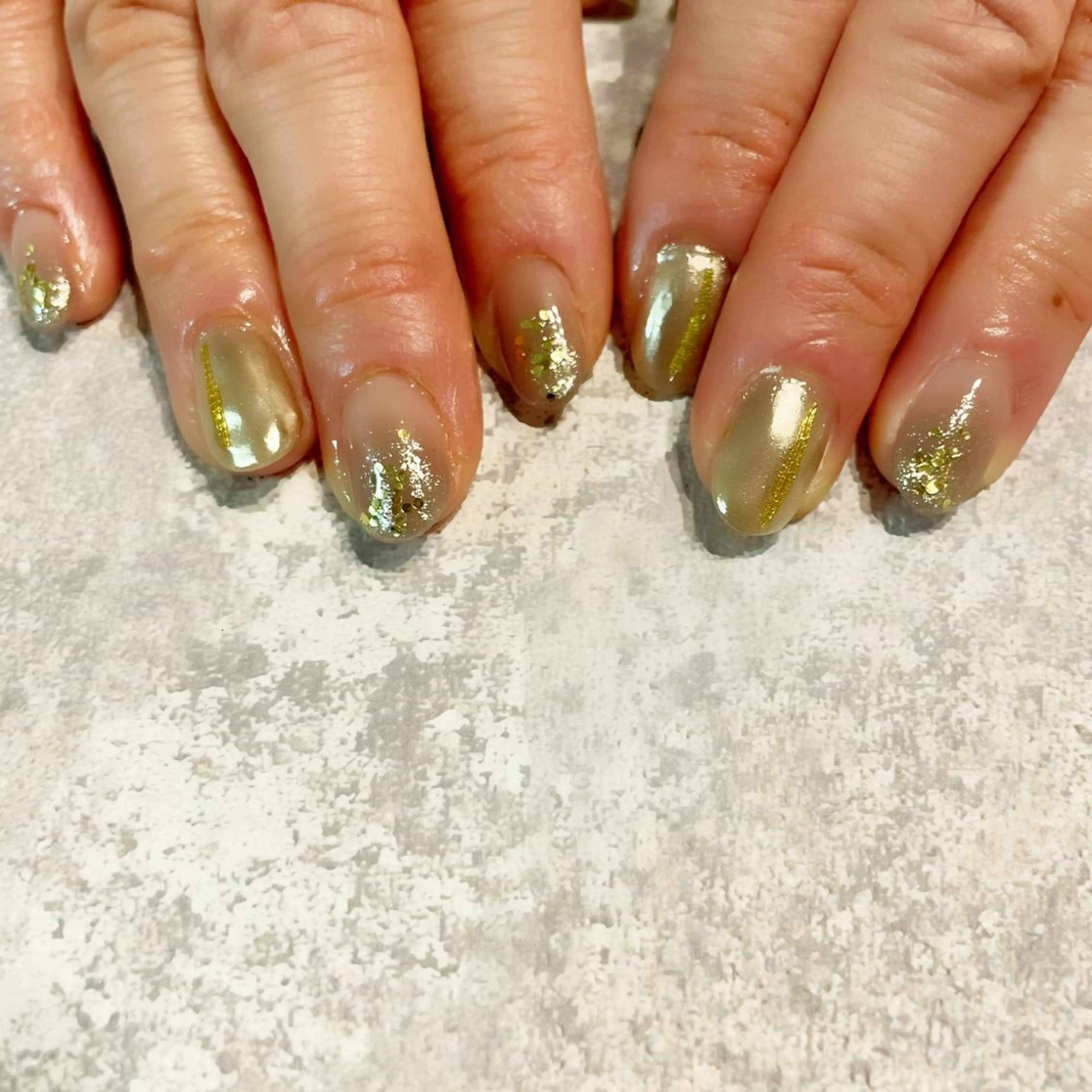 ネイル ミラーネイル ハンドネイル ilo所属・舟橋 恭子のネイルデザイン